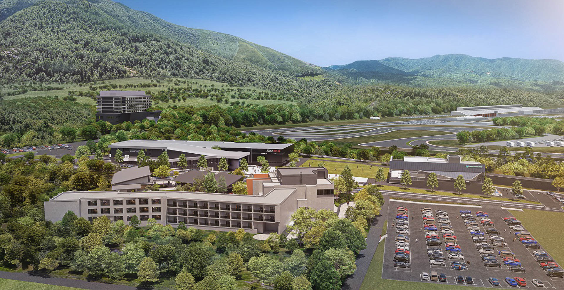 富士モータースポーツフォレスト全体イメージ