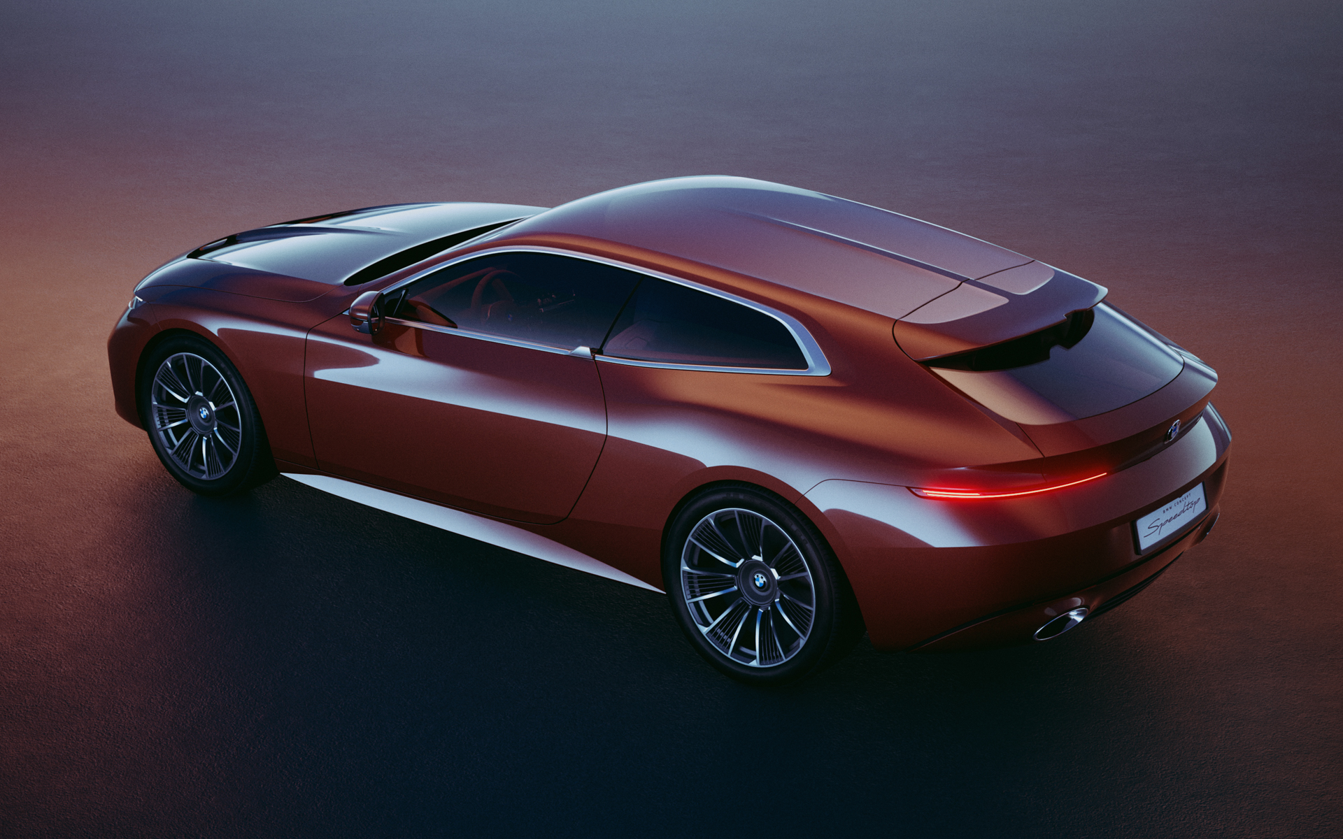 コンセプトモデル「スピードトップ」は、BMWで最もパワフルなV8エンジンを搭載するという