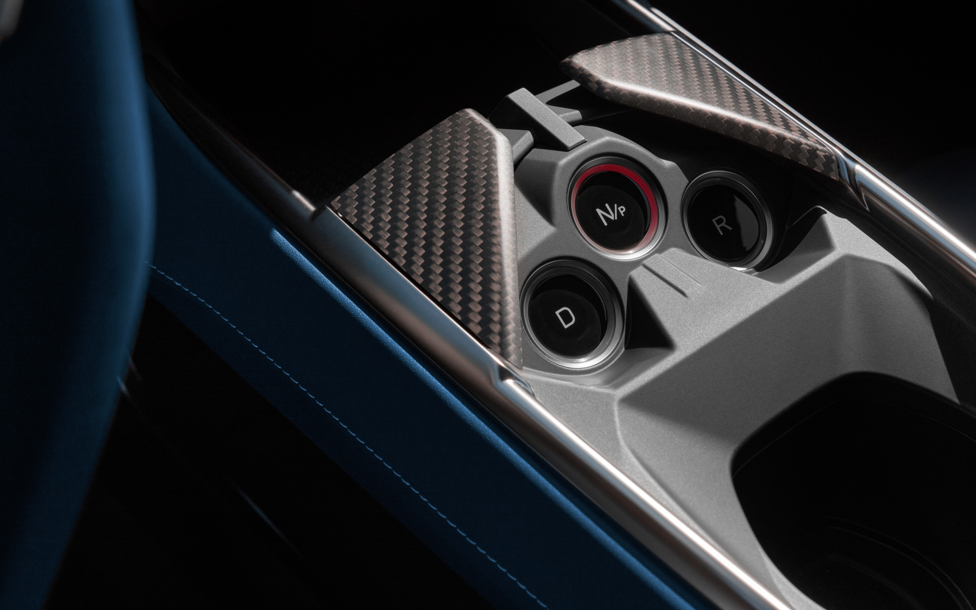 ステアリングとシフトスイッチまわり