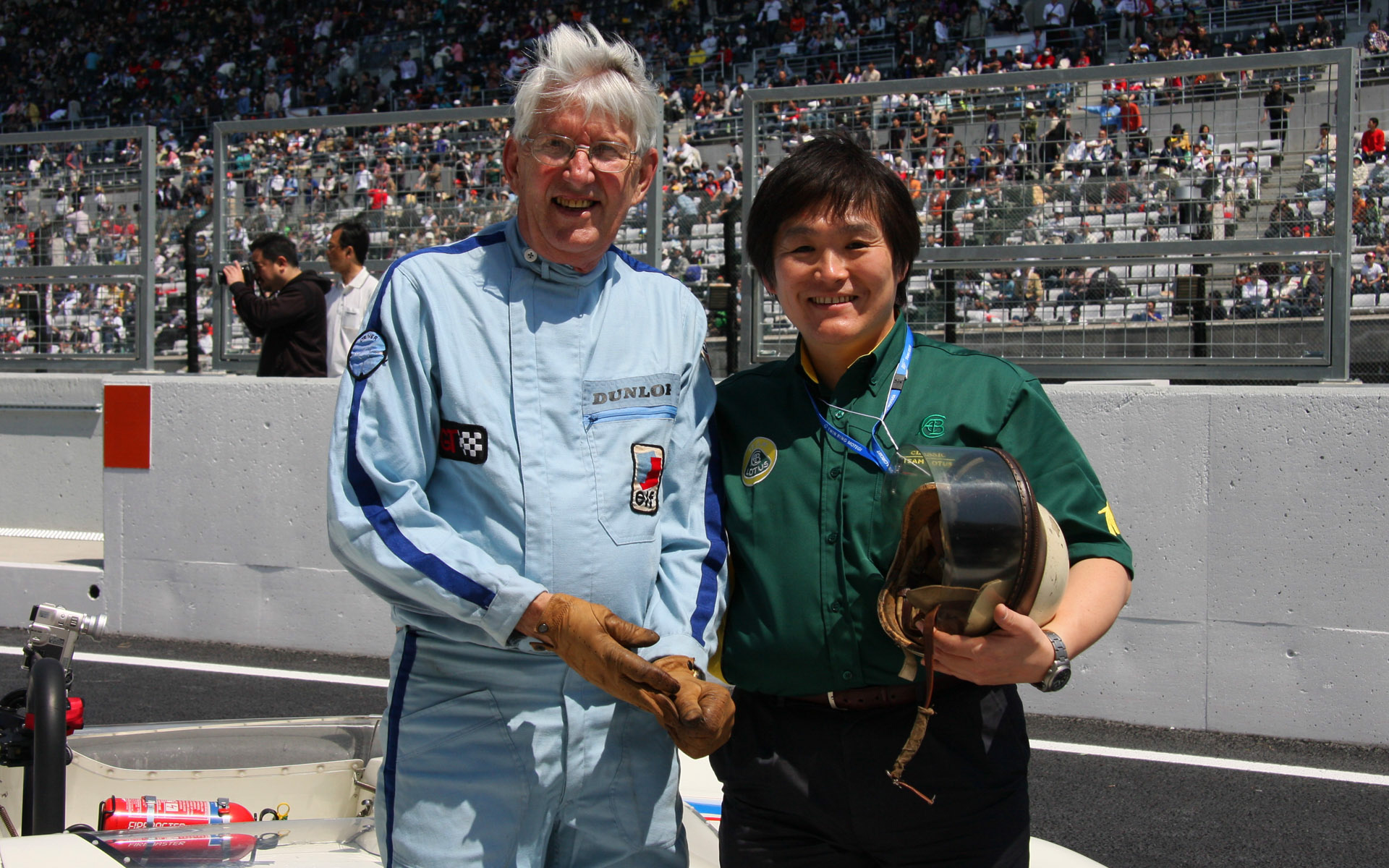 ピーター・ウォー氏と小倉茂徳氏