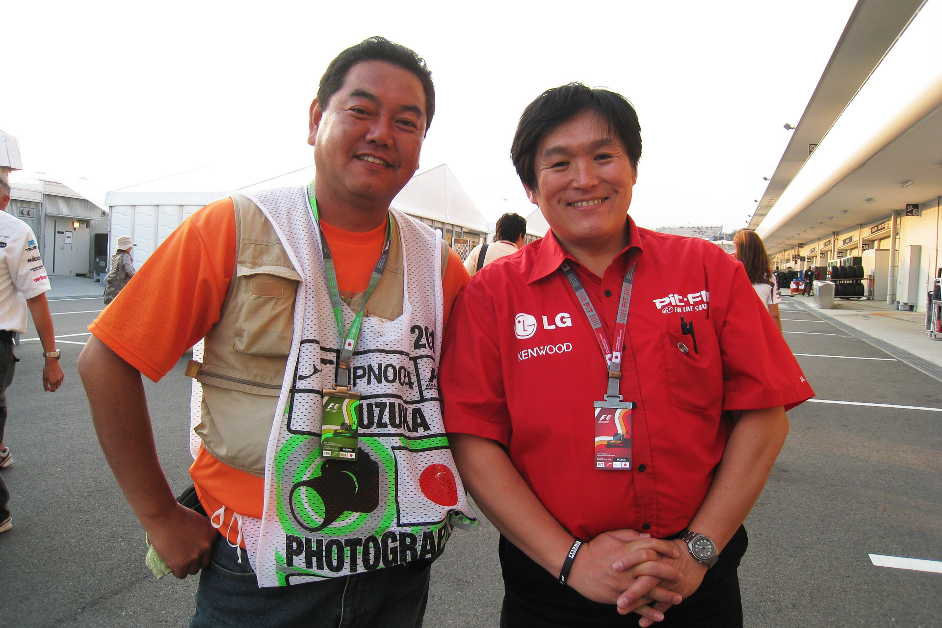 小倉氏と筆者のツーショット