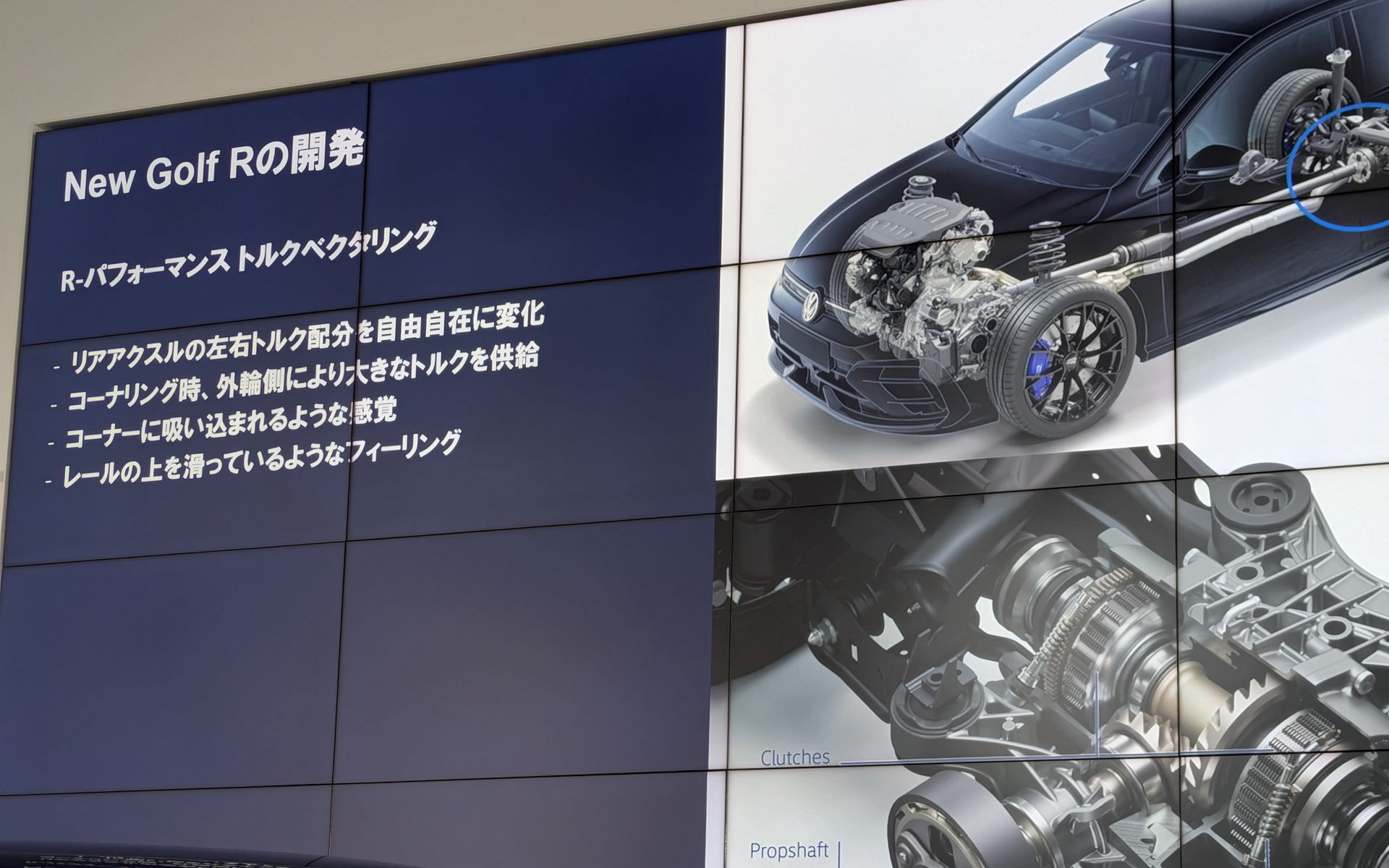 Rパフォーマンス トルクベクタリングのポイント