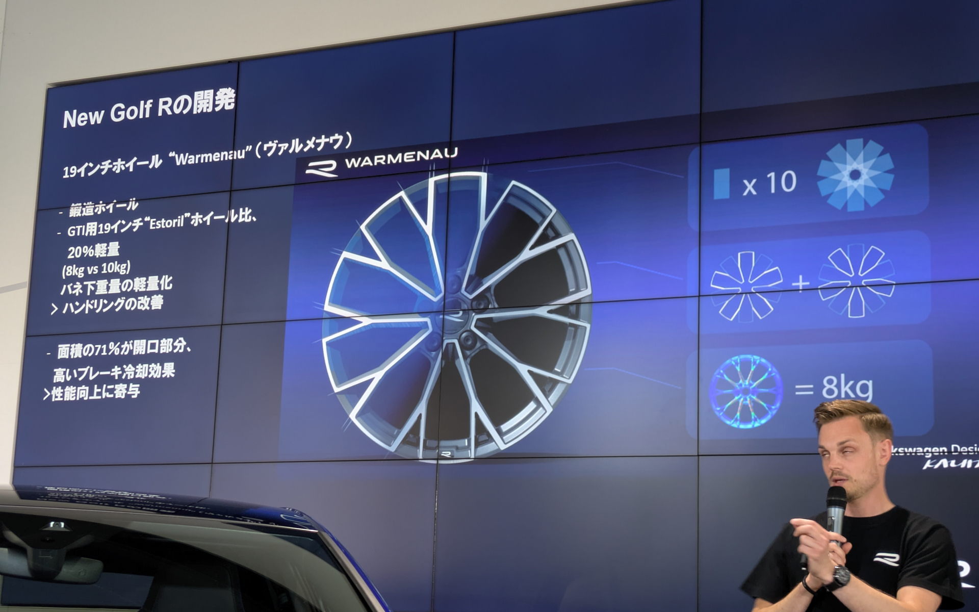 ホイールやブレーキも進化している