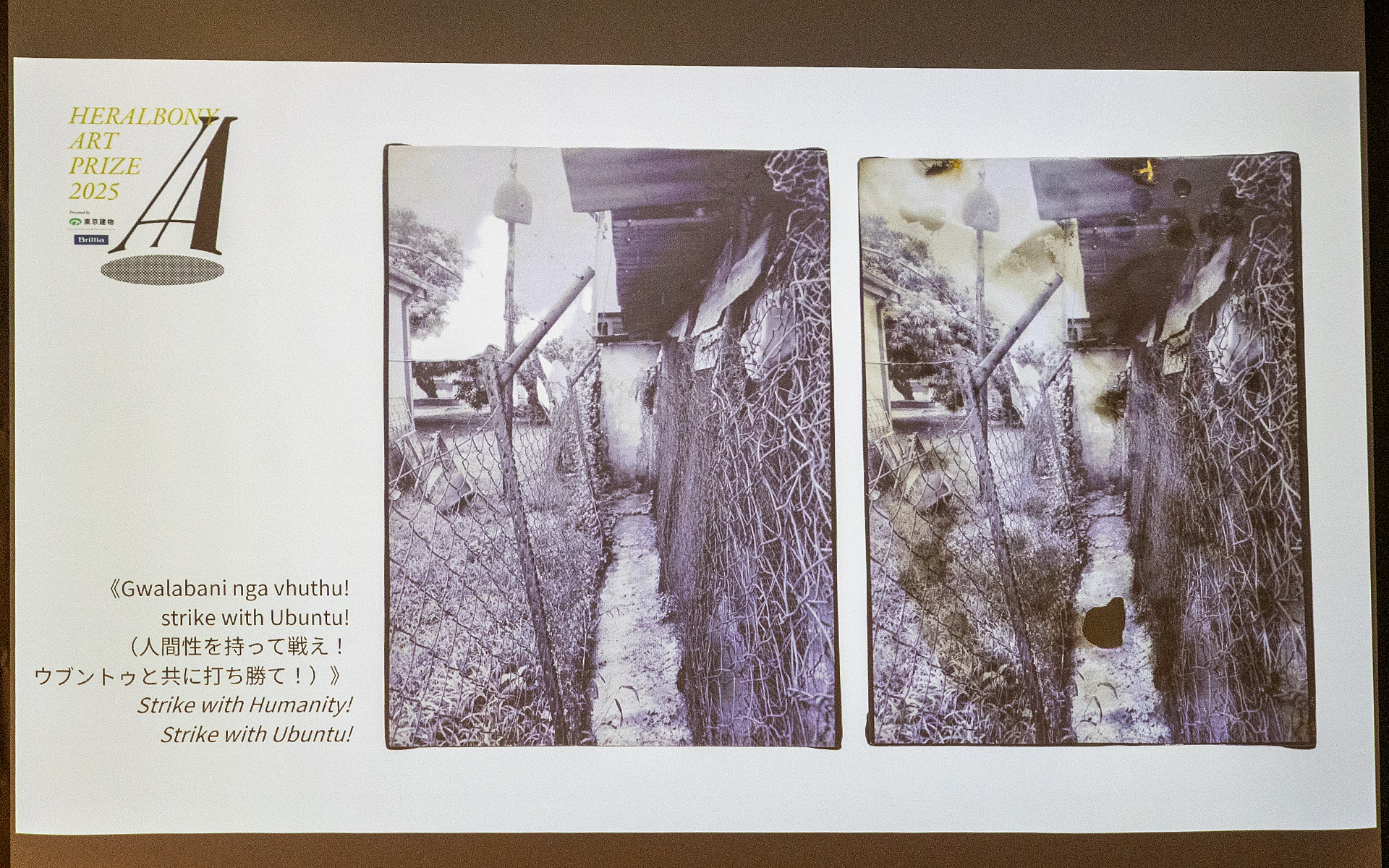 ここからは各賞の授賞式の模様を写真で紹介していく。まずはクラウス・メッヘライン氏の審査員特別賞