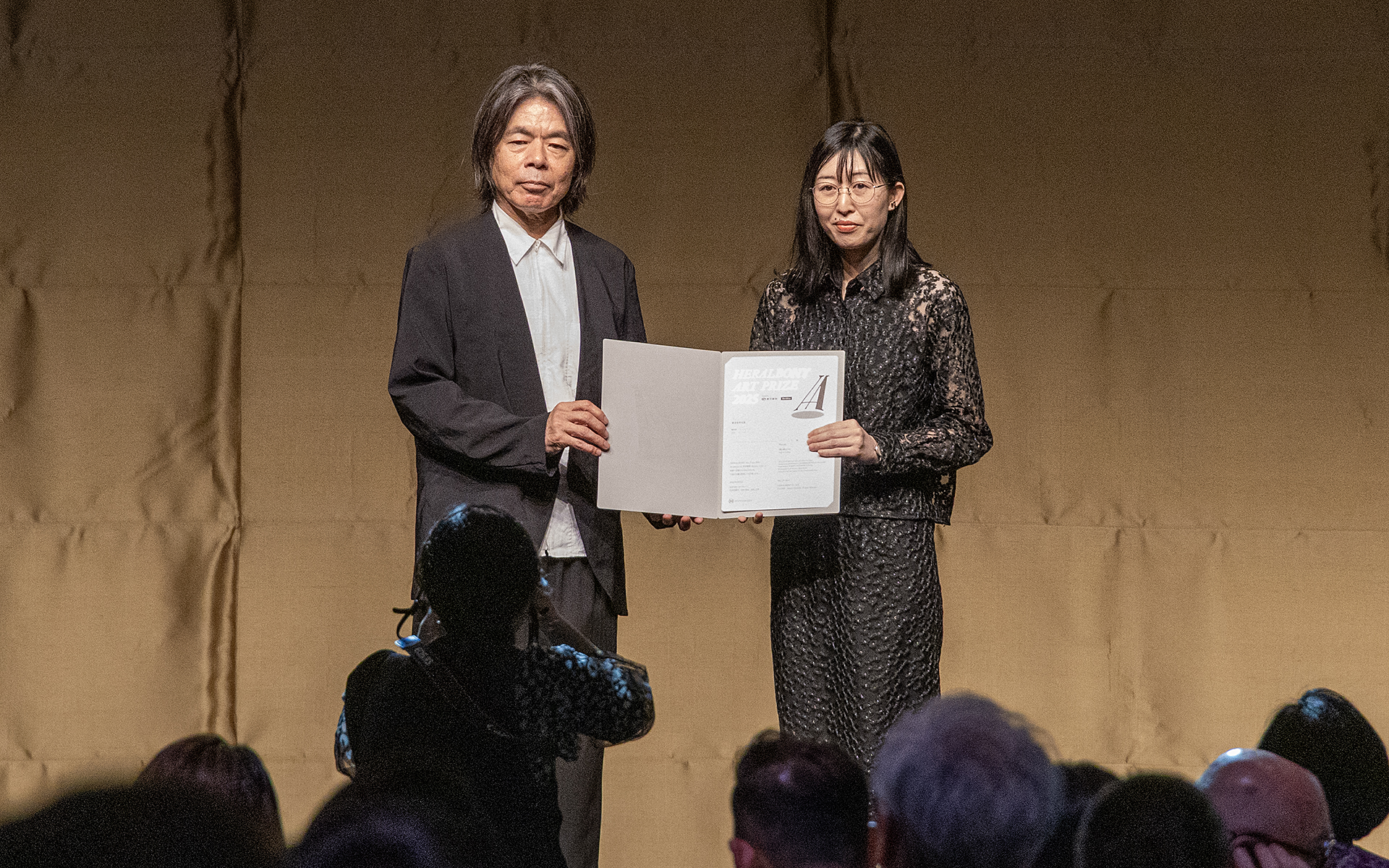 受賞者はわんちゃ氏