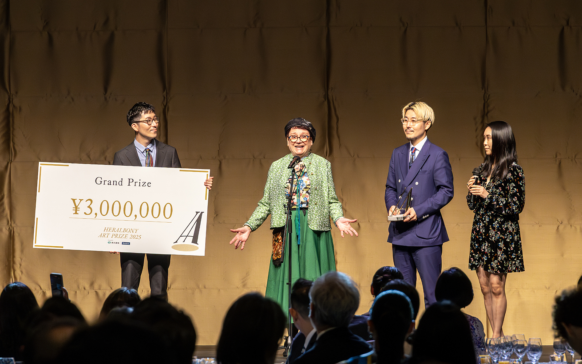 エヴリン・ポスティック氏は受賞に対して「今回がはじめての日本であり、忘れられない思い出となった」と語った