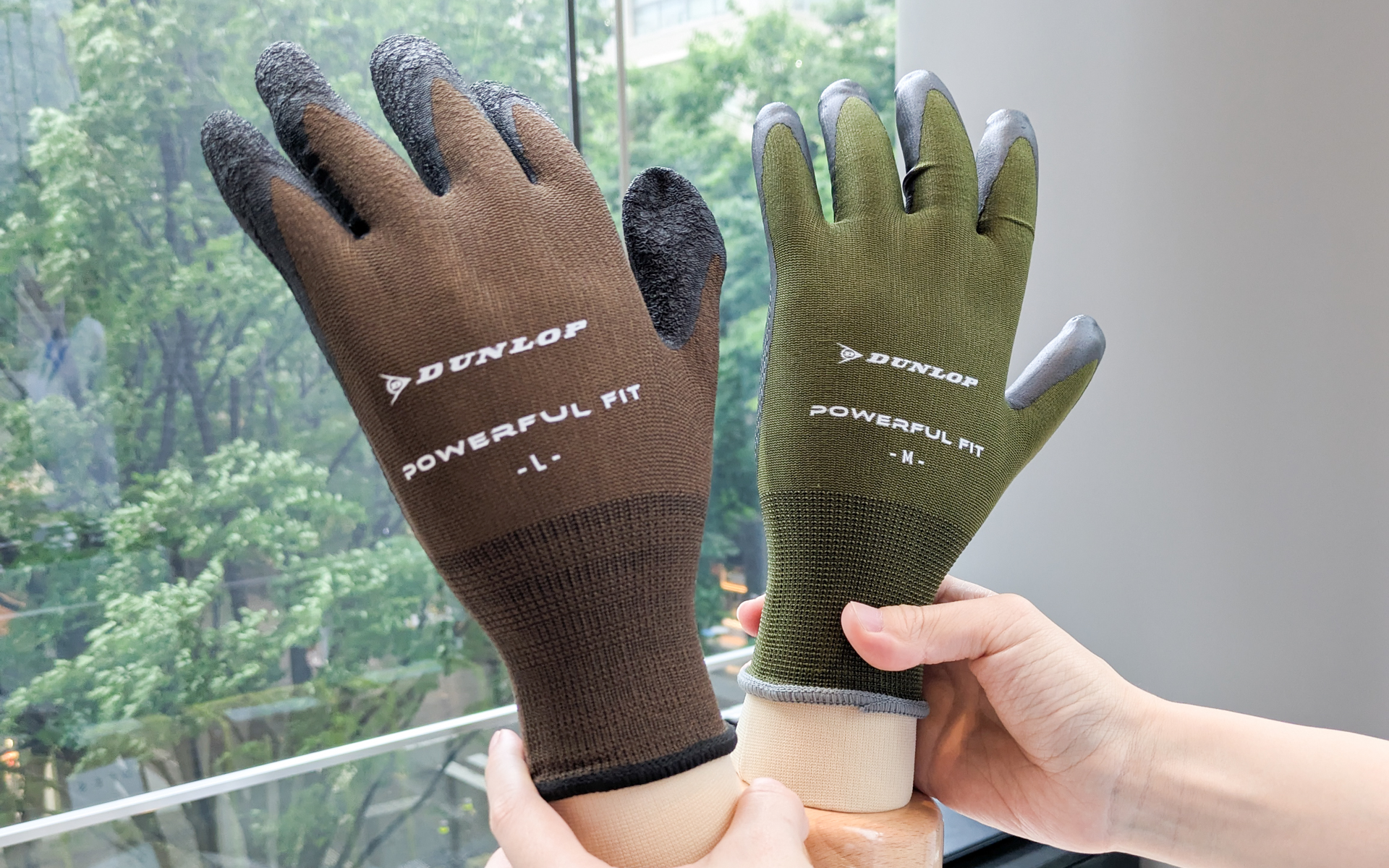 作業用ゴム手袋「パワフルフィット」