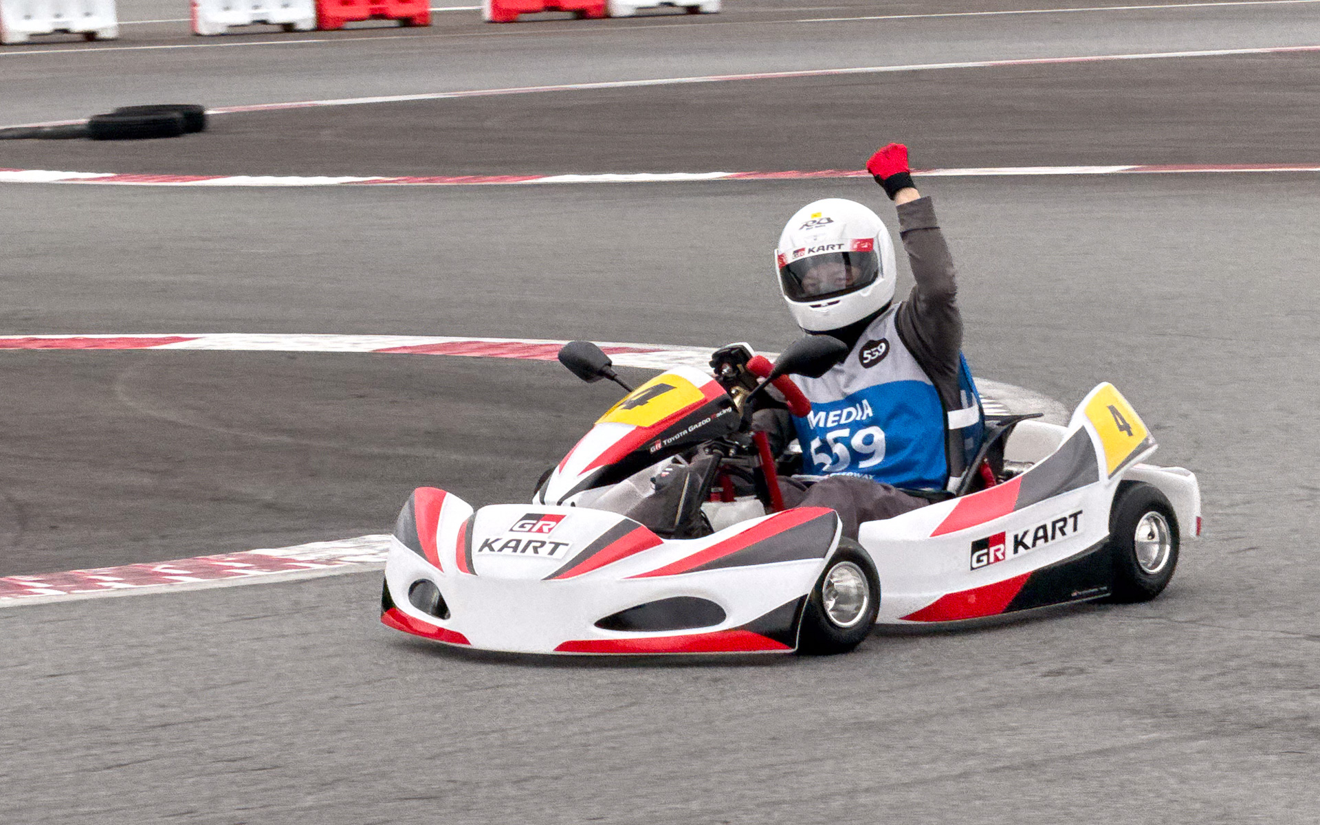 TOYOTA GAZOO Racingがモータースポーツの裾野を広げていくために新たに発売する「GRカート」。価格は欧州製カートの1/4程度を目指している。子供も大人も楽しめる入門用の本格的カート