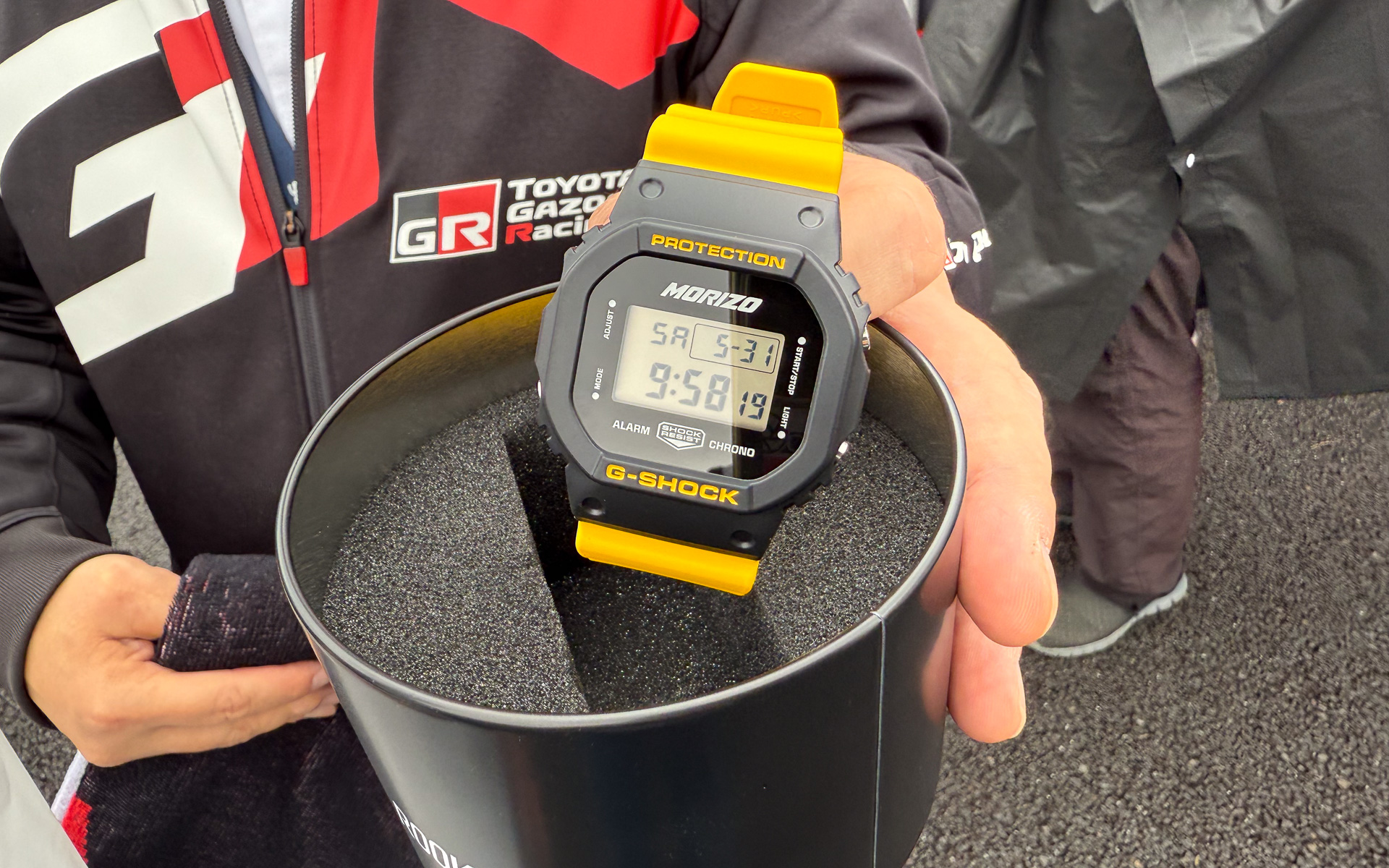 高橋智也プレジデントも購入したMORIZO×G-SHOCKコラボ時計