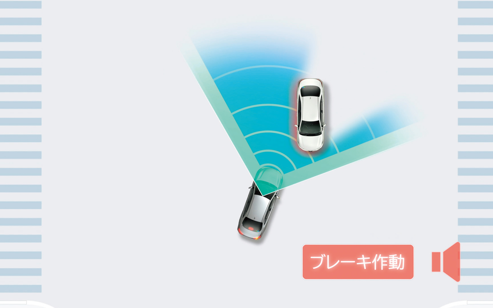 プリクラッシュセーフティ（交差点右折時の対向直進車・右左折時の横断歩行者・自転車運転者検知機能）