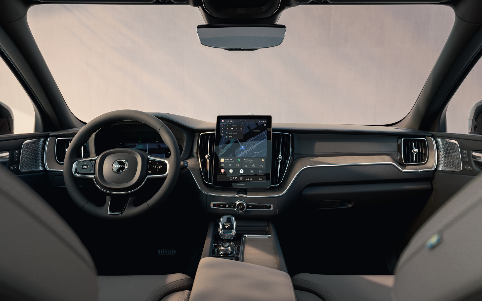 大幅改良したXC60のインテリア