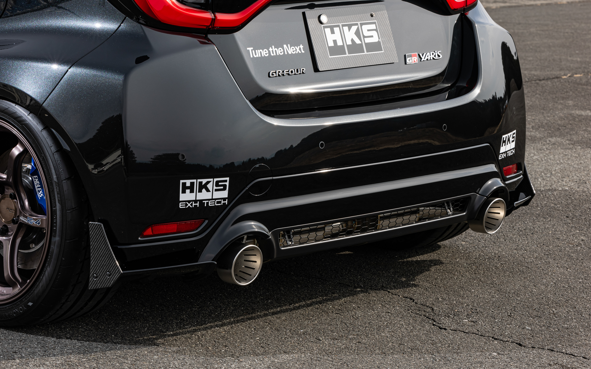 リアバンパースポイラー