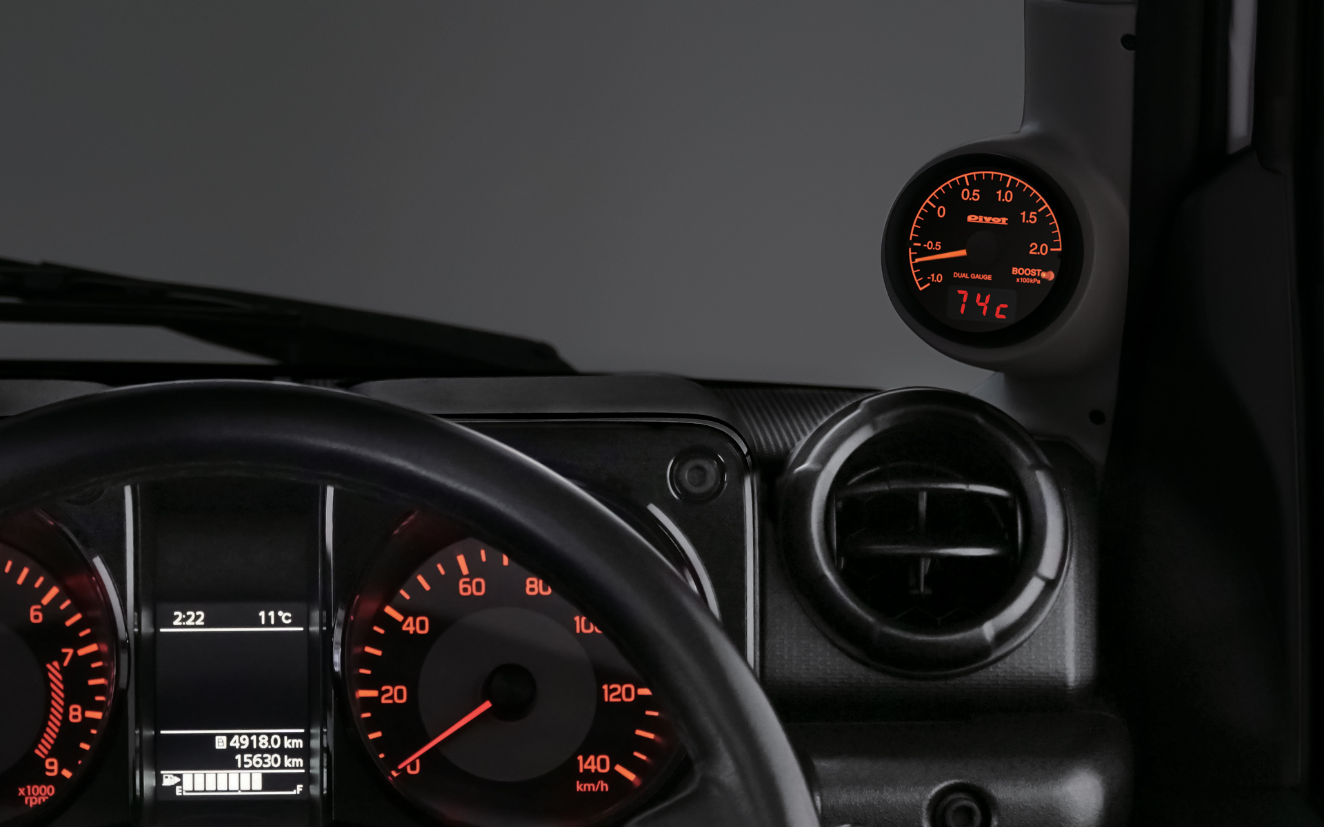 ブースト計「DRX-BO」ジムニー装着イメージ