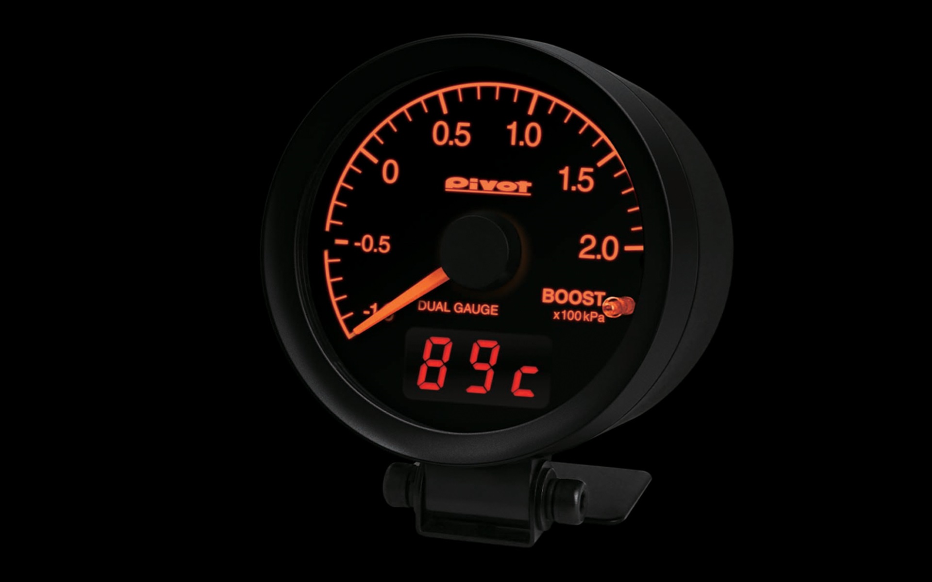 ブースト計「DRX-BO」照明点灯時