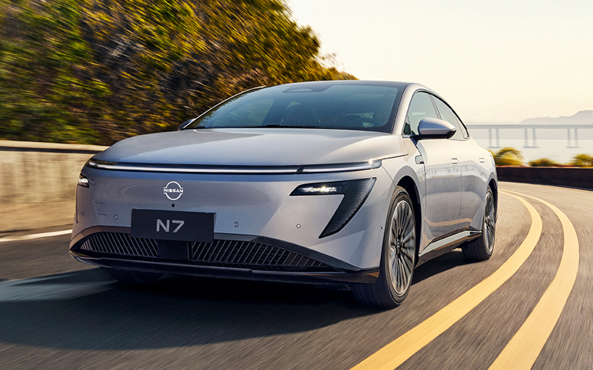 東風日産乗用車公司が中国で発売した新型「N7」