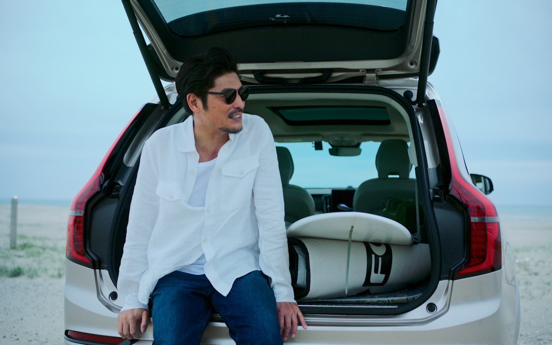 スペシャルムービー「SAKAGUCHI Kenji Meets VOLVO XC90」のカット