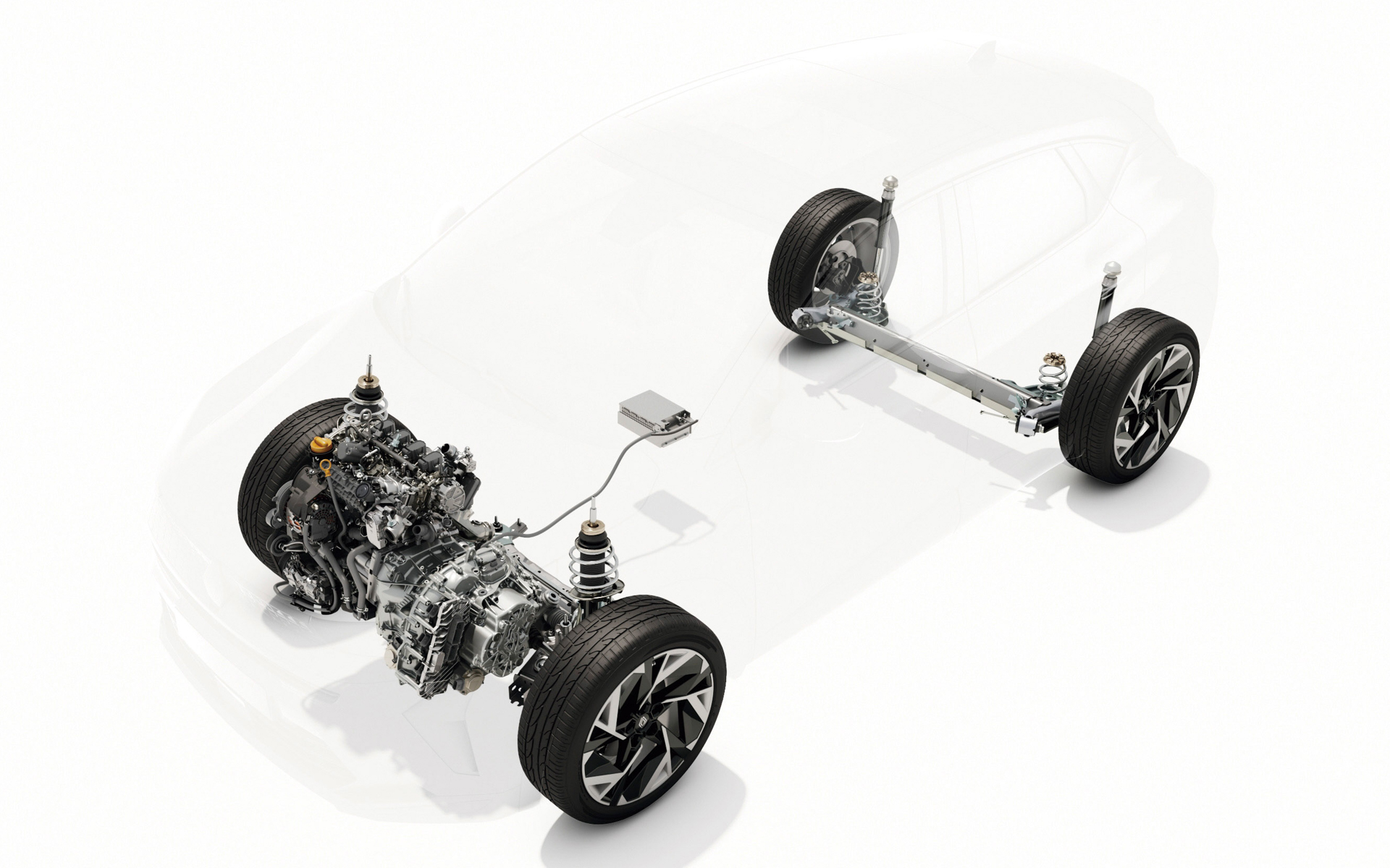 マイルドハイブリッドモデルのイメージ