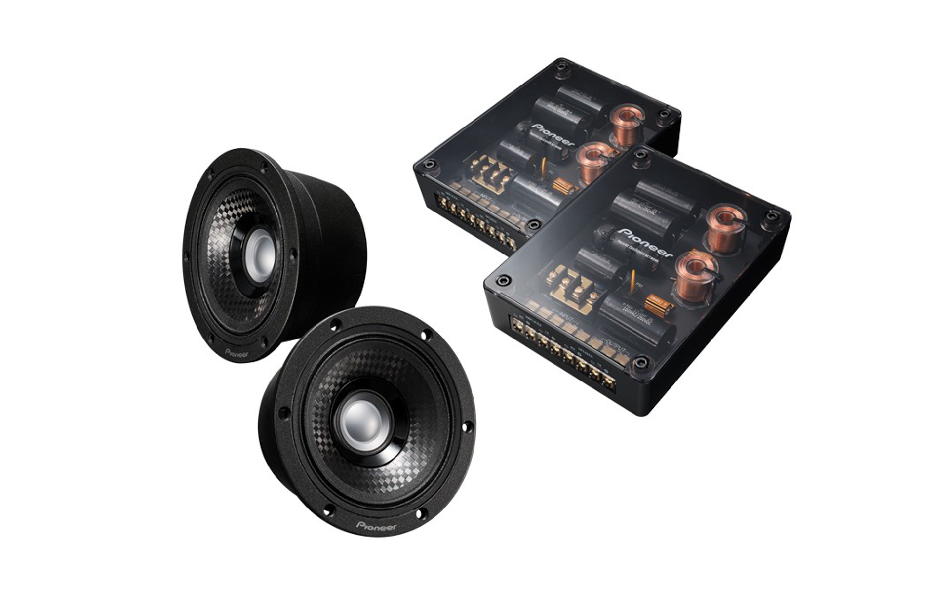 カロッツェリアのウーファーユニットと組み合わせられる2ウェイハイレンジ「TS-HX1GR」