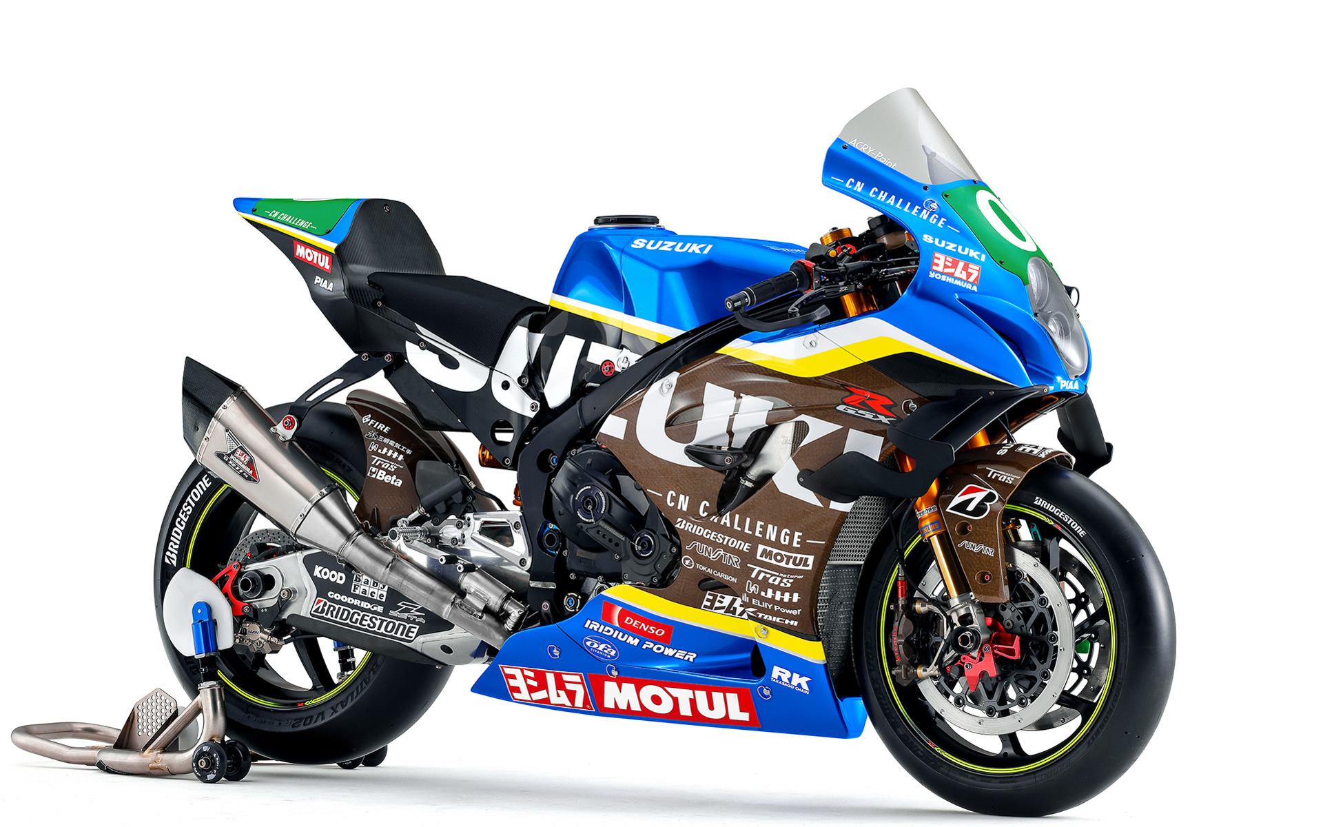 参戦マシン「2025チームスズキCNチャレンジGSX-R1000R」