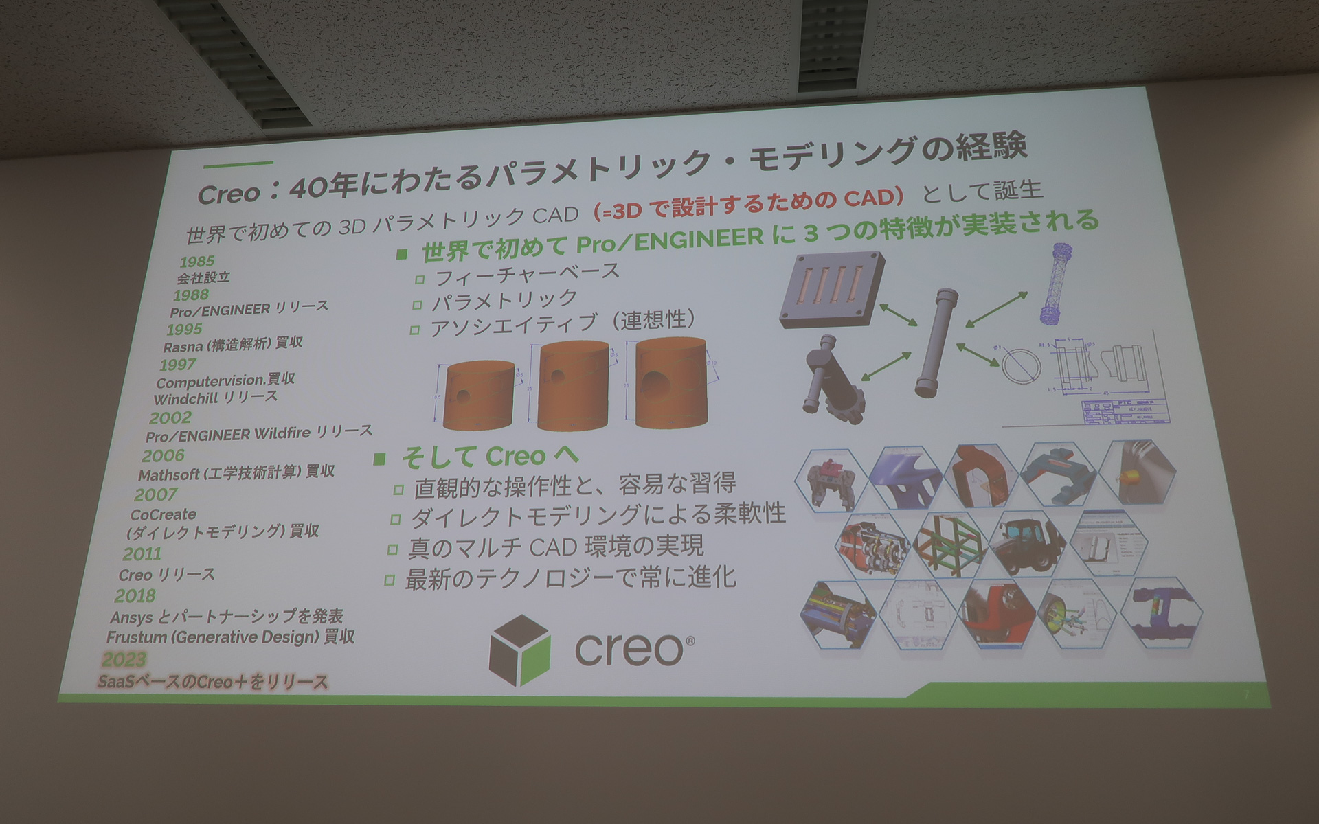 米PTCとCreoの歴史。5月で米PTCは創業40周年を迎えた