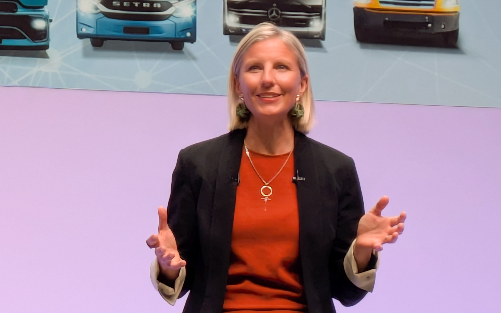 ダイムラートラックCEO カリン・ラドストロム氏