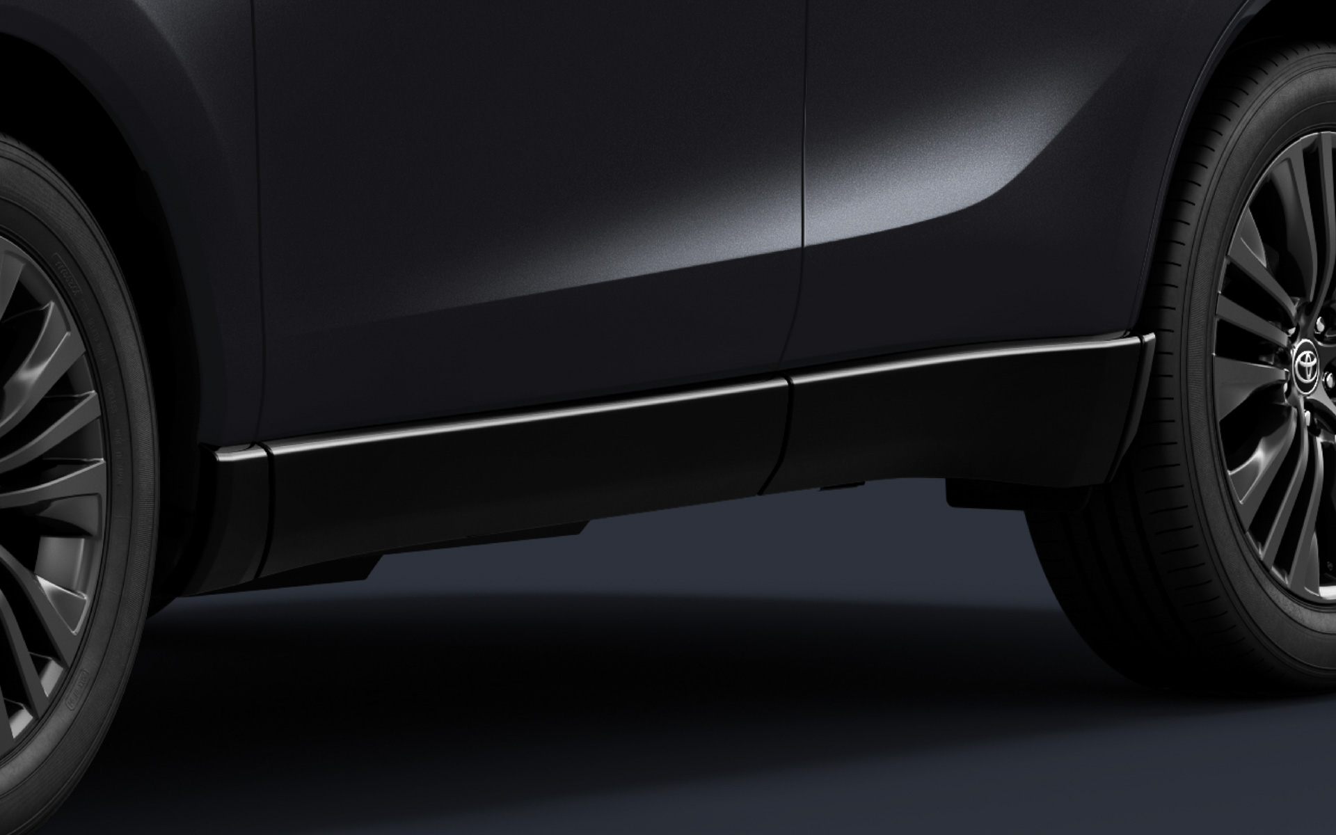 ロッカーモール（艶あり黒塗装）