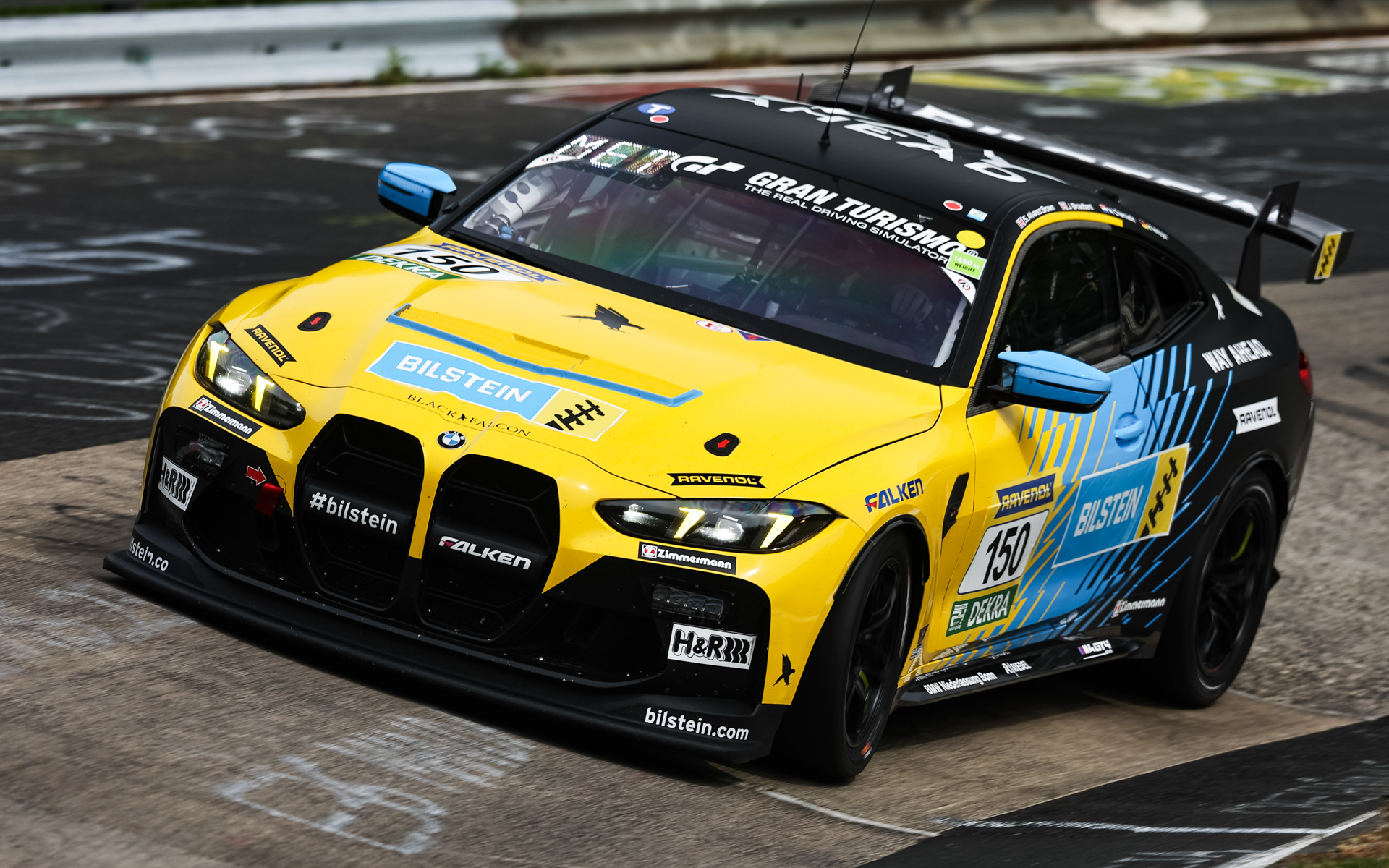 Team BILSTEIN by BLACK FALCONの「BMW M4 GT4 EVO」