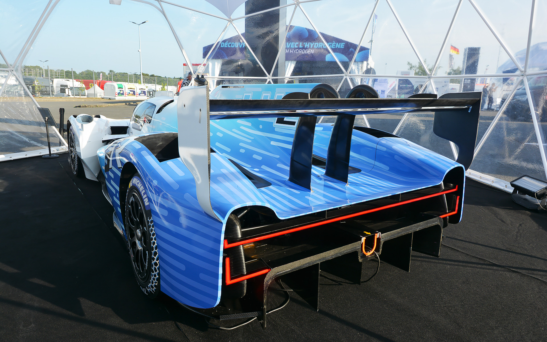 GR LH2 Racing Conceptのリアまわり