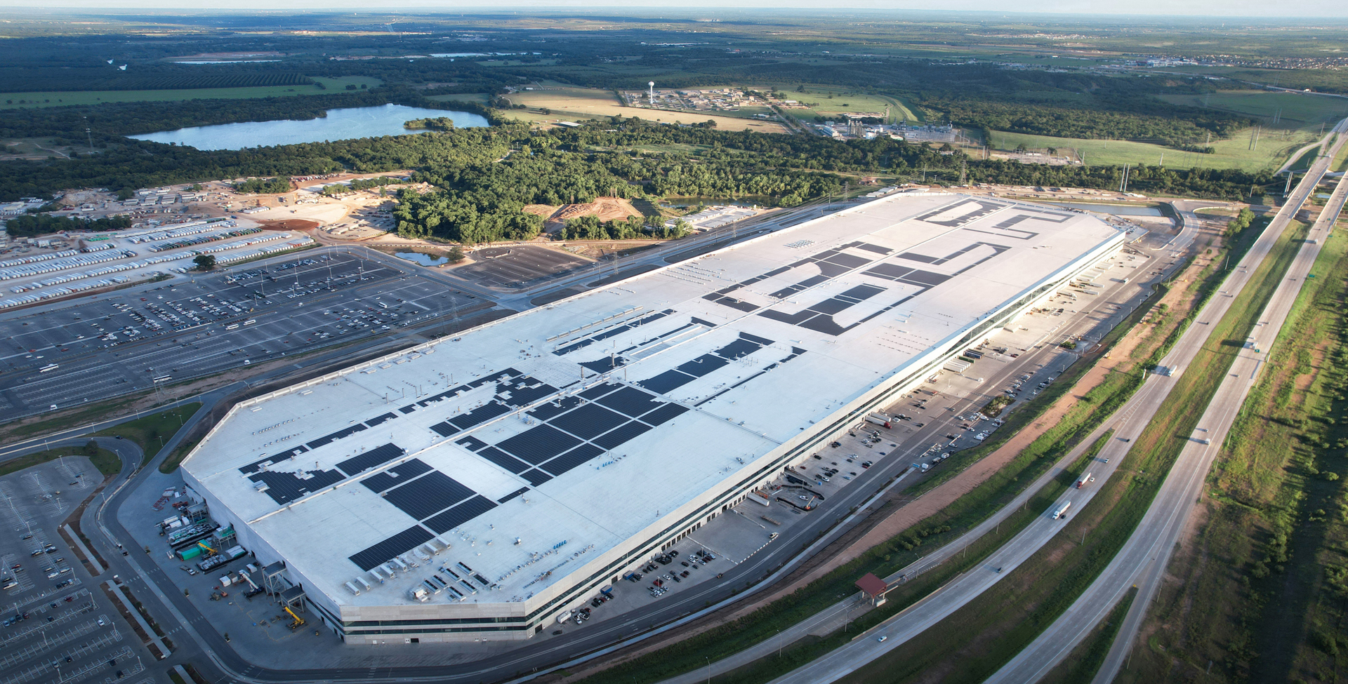 アメリカのテキサス州にあるギガファクトリー