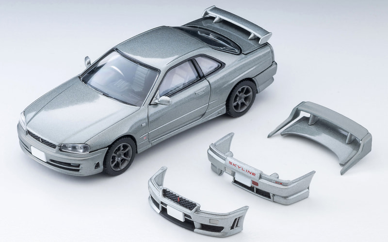 TOMYTEC Nissan Skyline 25GTミニカー4台セット トミーテック、カスタムギミック初搭載のトミカリミテッド