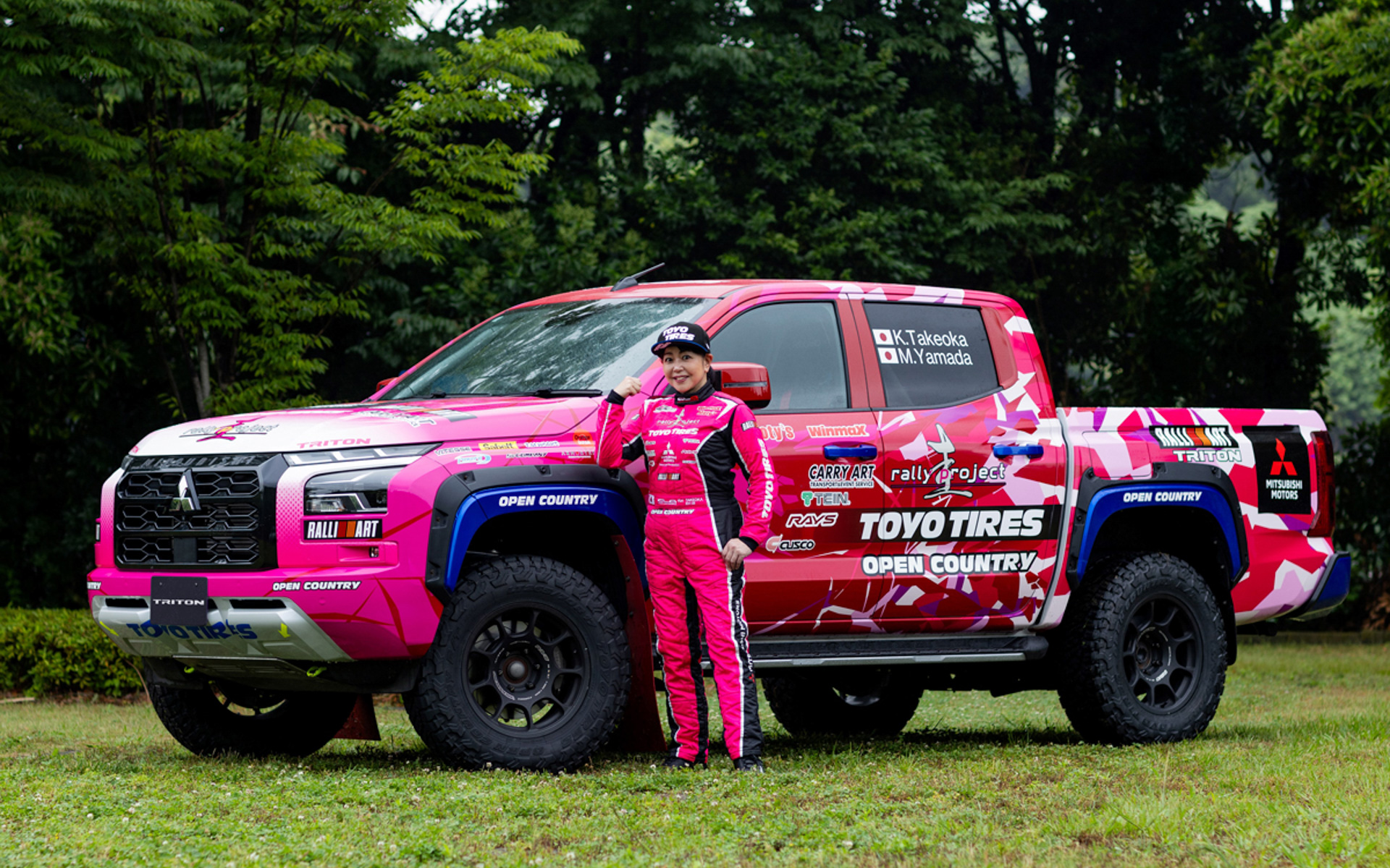 「圭rallyproject」竹岡圭代表、参戦車両