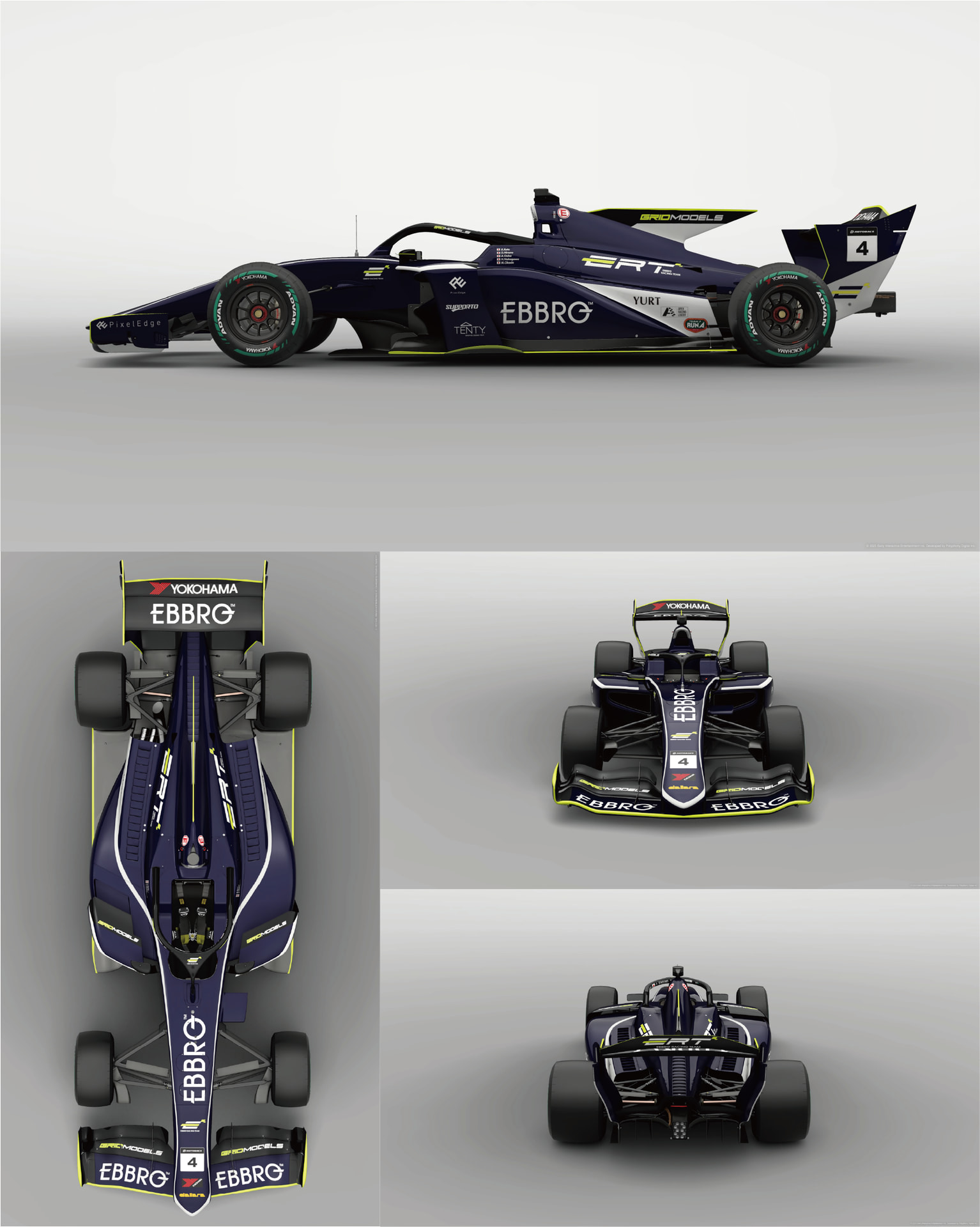 EBBRO RT Dallara SF23