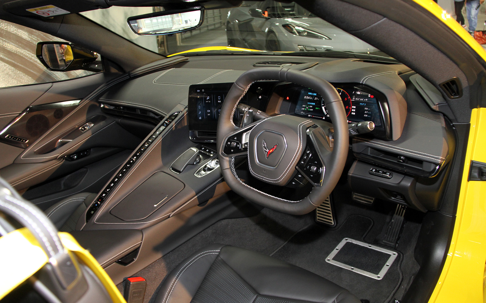 コルベット イエロージャケット エディションのインテリア