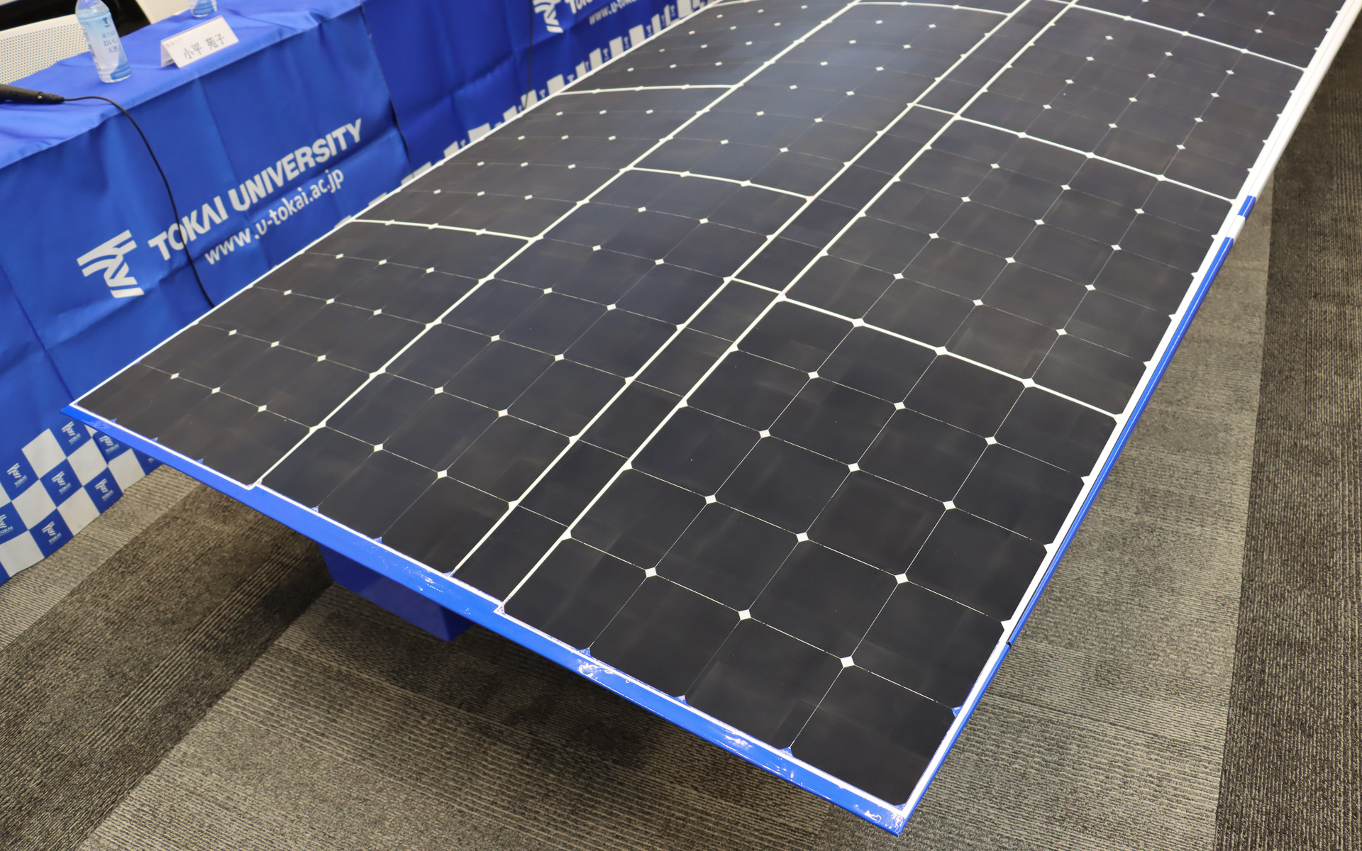 ボディサイズの拡大と合わせてソーラーパネルの搭載可能面積が6m<sup>2</sup>に増加