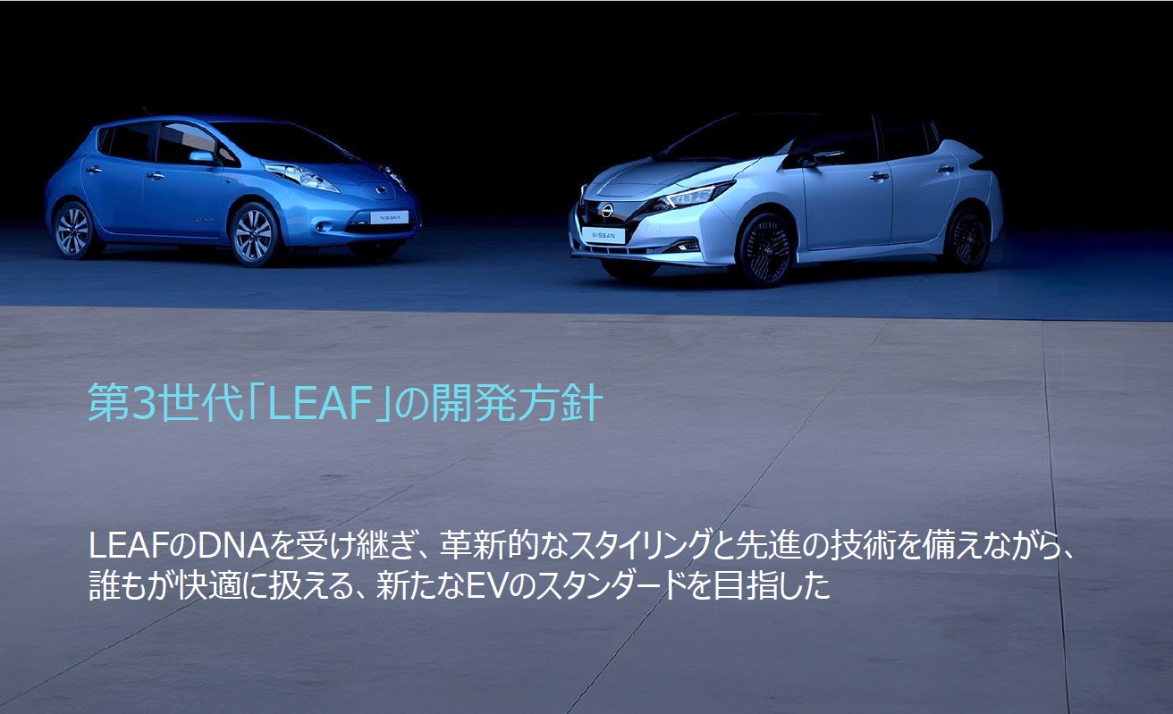 3代目リーフの開発方針
