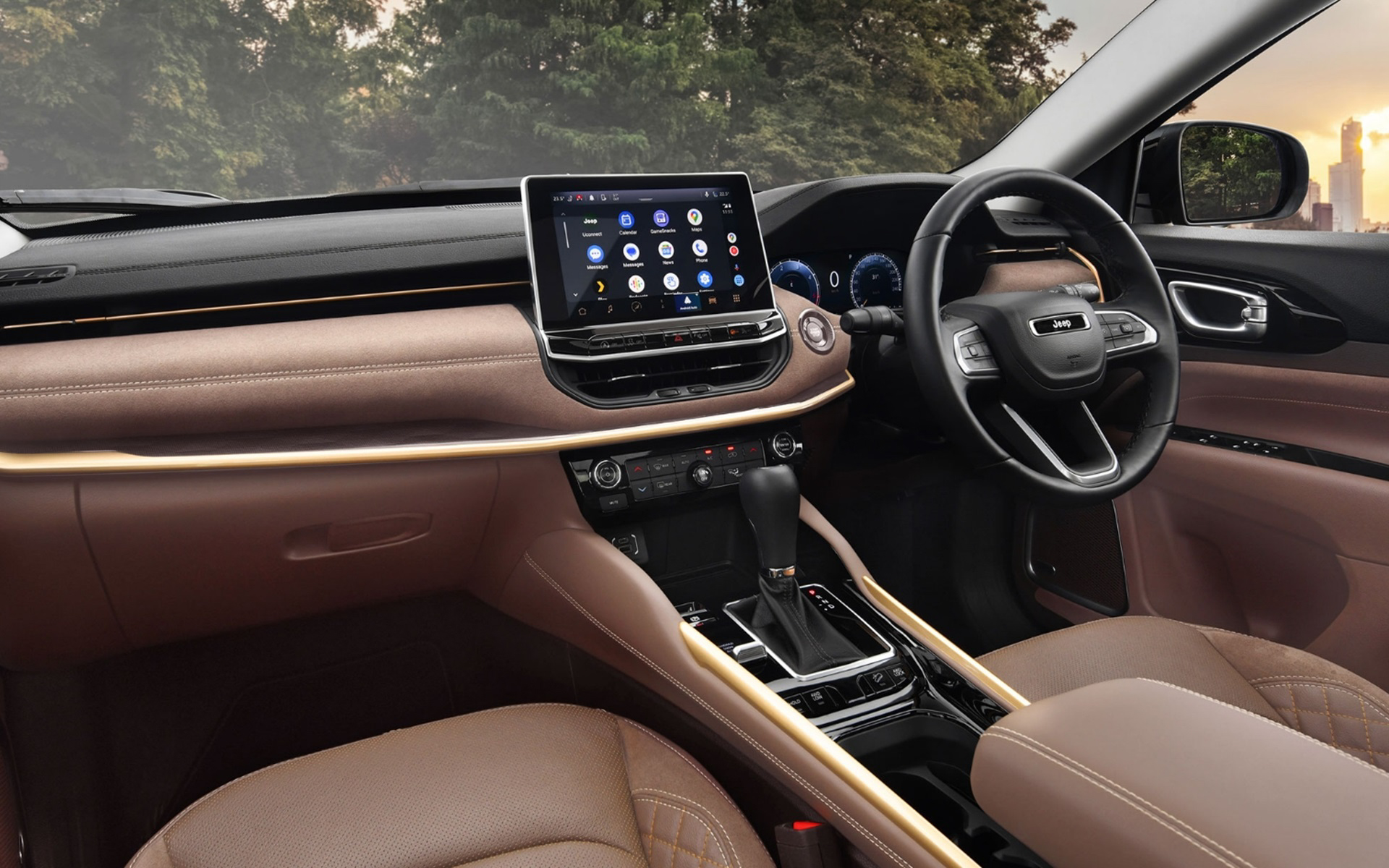 エンペラドールブラウン色のスウェード素材を使用