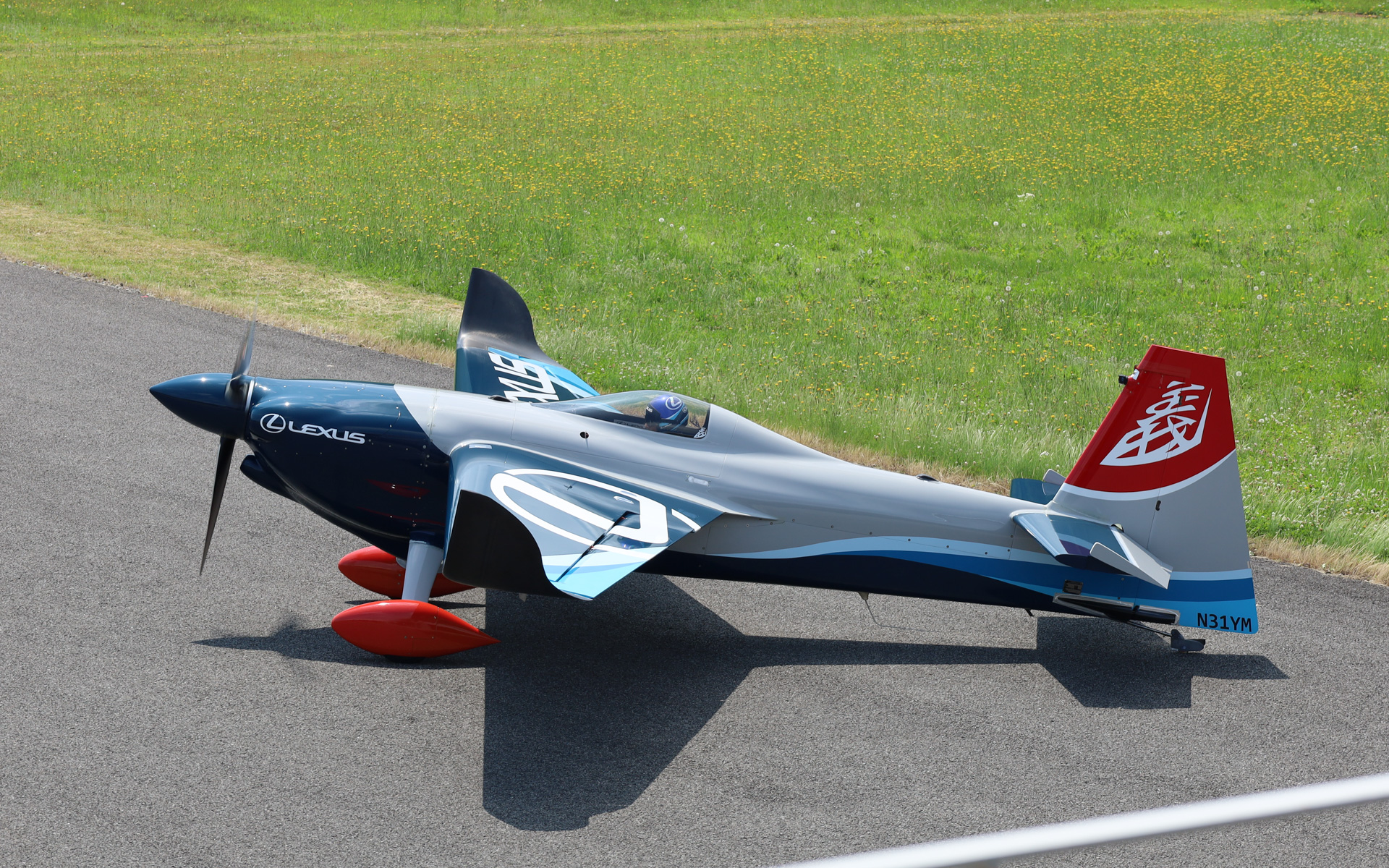 室屋選手の地元「ふくしまスカイパーク」でアップデートした機体が公開された