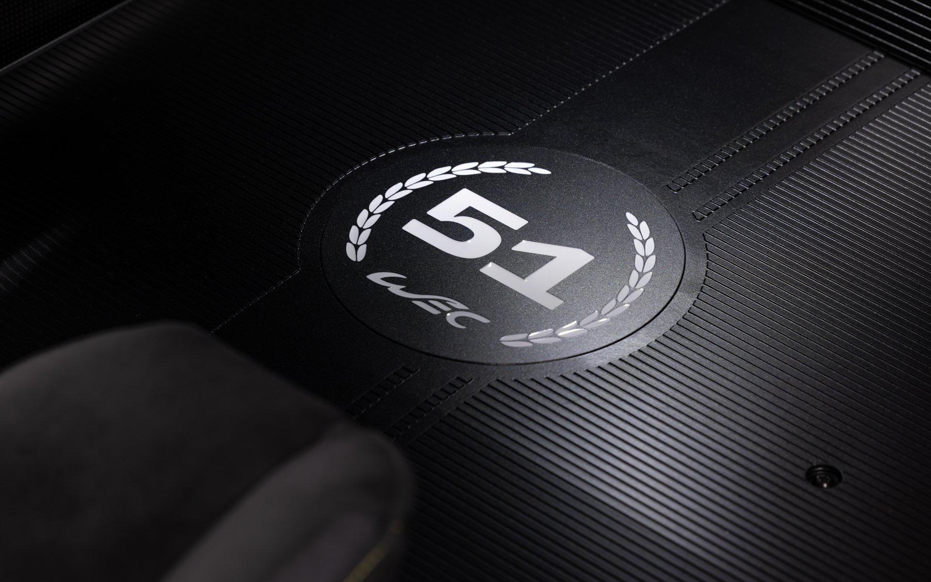 フロアマットにも希望した番号が入る