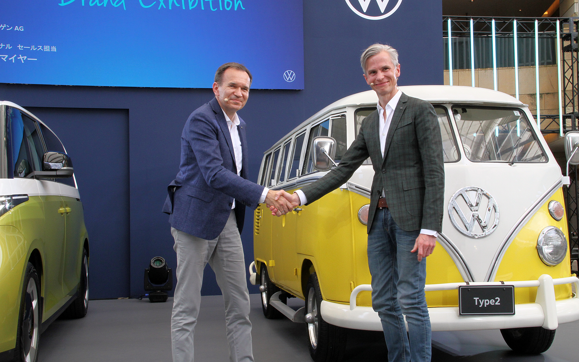 マイヤー氏（左）とザーゲ氏（右）