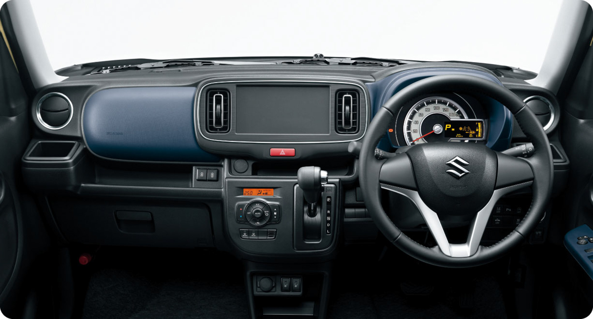 「HYBRID X」のインパネ