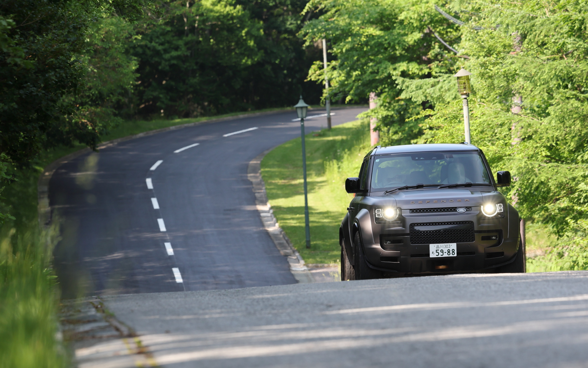 オンロードでもオクタに乗った