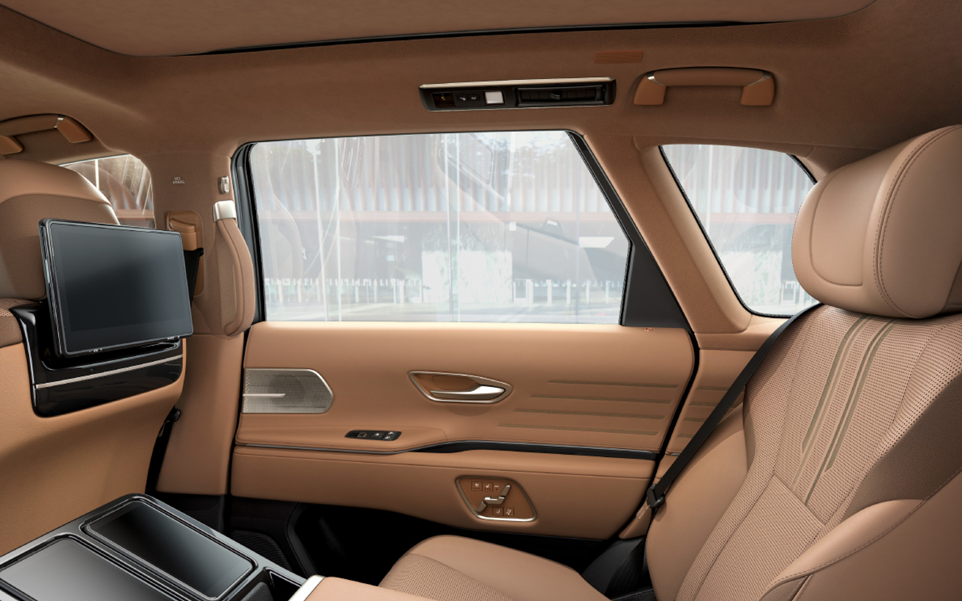 3段階調光機能付プライバシーガラス（半透明）