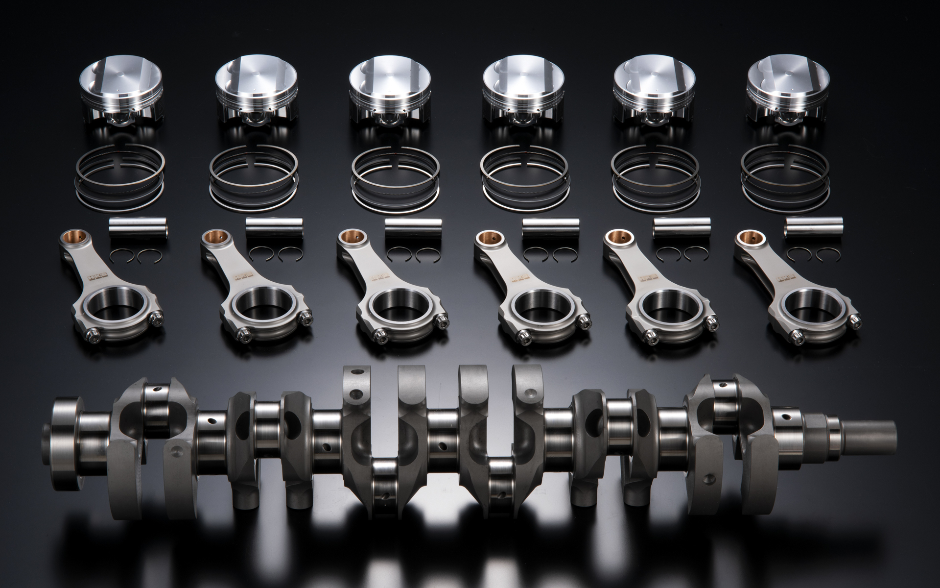 Φ86.5ボアサイズピストンのハイコンプ仕様「2.8L STEP3 φ86.5 フルキット」