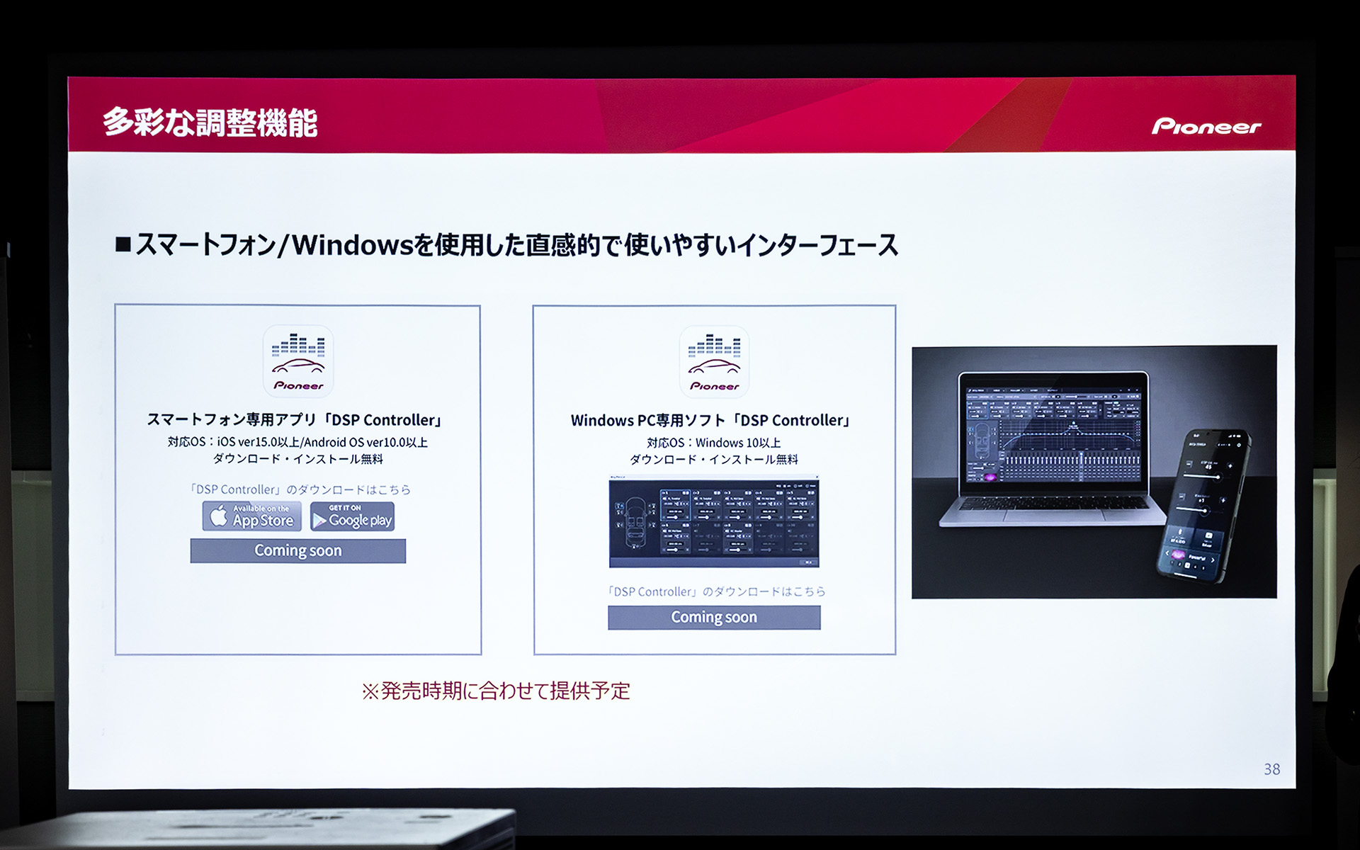 2種類の操作、設定方法を用意