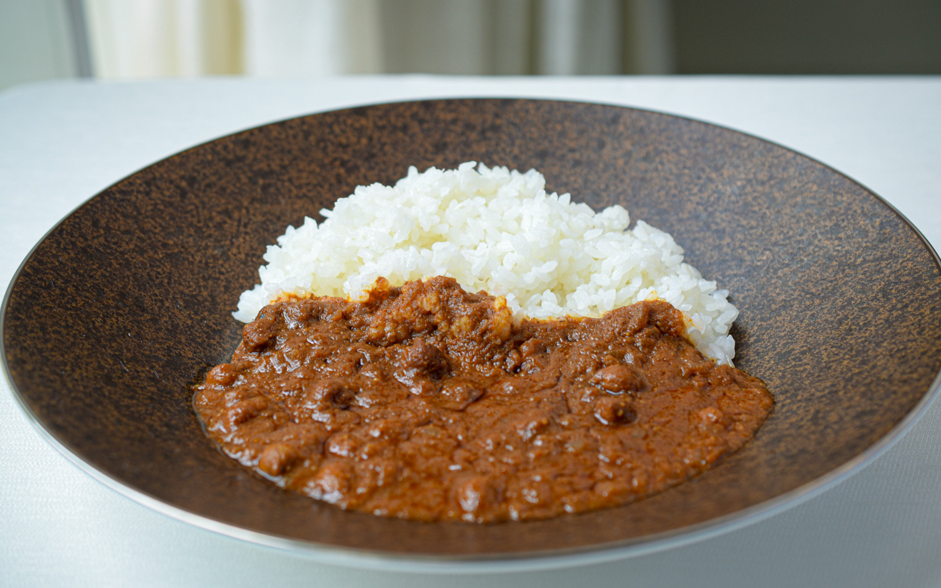 「茶ひよこ豆マサラ」の盛り付けイメージ