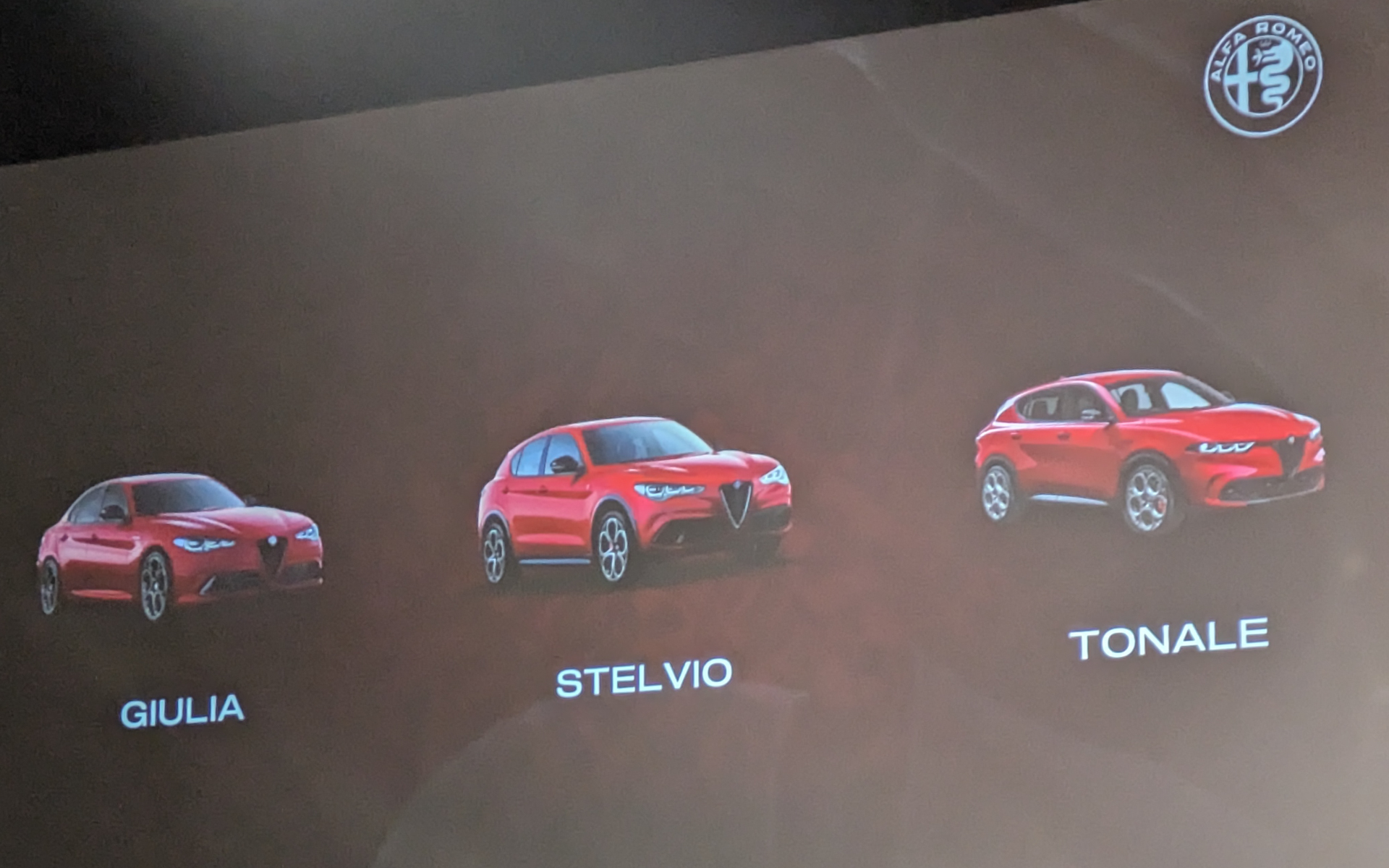 現在のアルファ ロメオのラインアップ