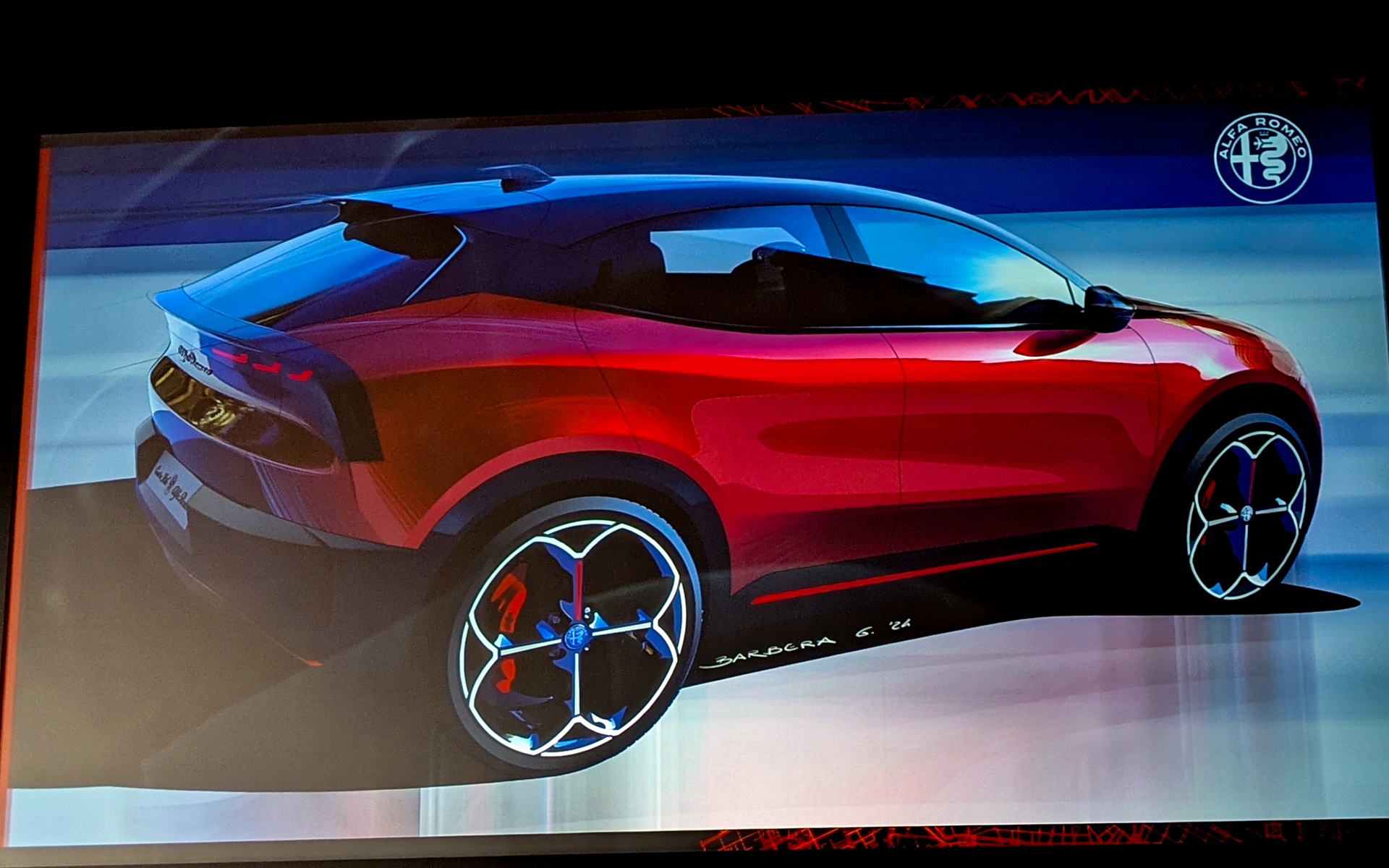 新型「ジュニア」のデザインスケッチ