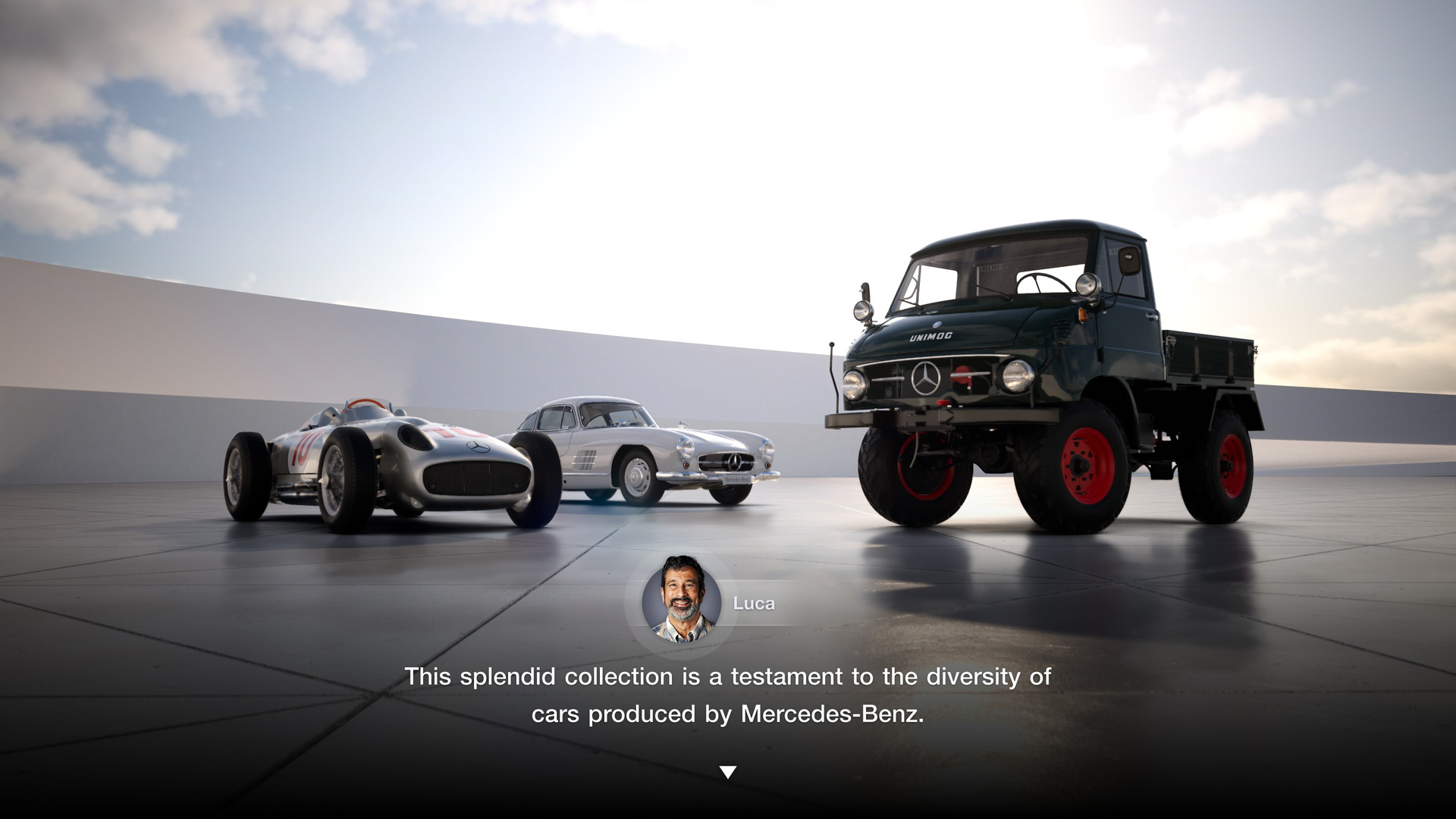 カフェの新しいエクストラメニューとして、エクストラメニュー No.46 コレクション「メルセデス・ベンツ」（要コレクターズレベル50）の新メニューを追加