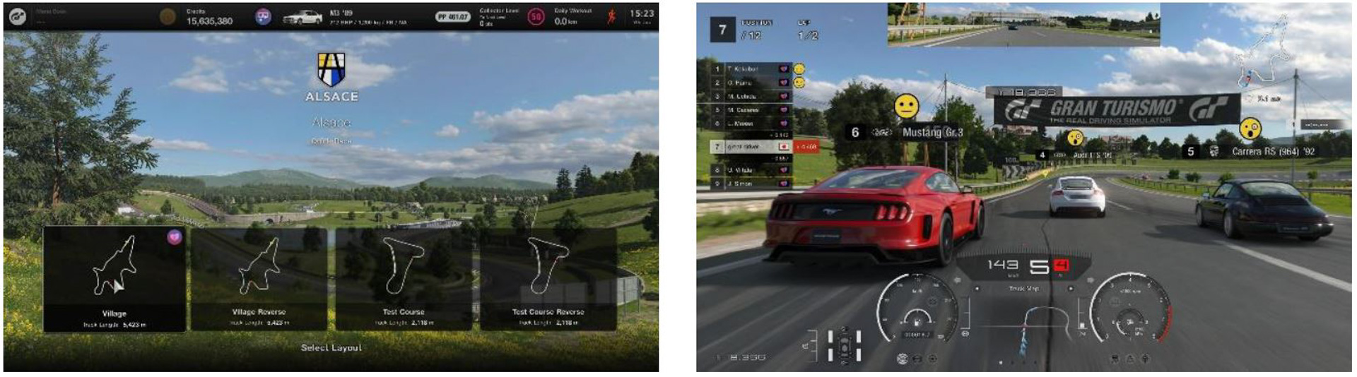次世代レーシングAIエージェント「グランツーリスモ・ソフィー（GTソフィー）」が、新たに「アルザス・ビレッジ」のコースに対応。対応コース内の「クイックレース」および「カスタムレース」より、GTソフィーとのレースを楽しめる