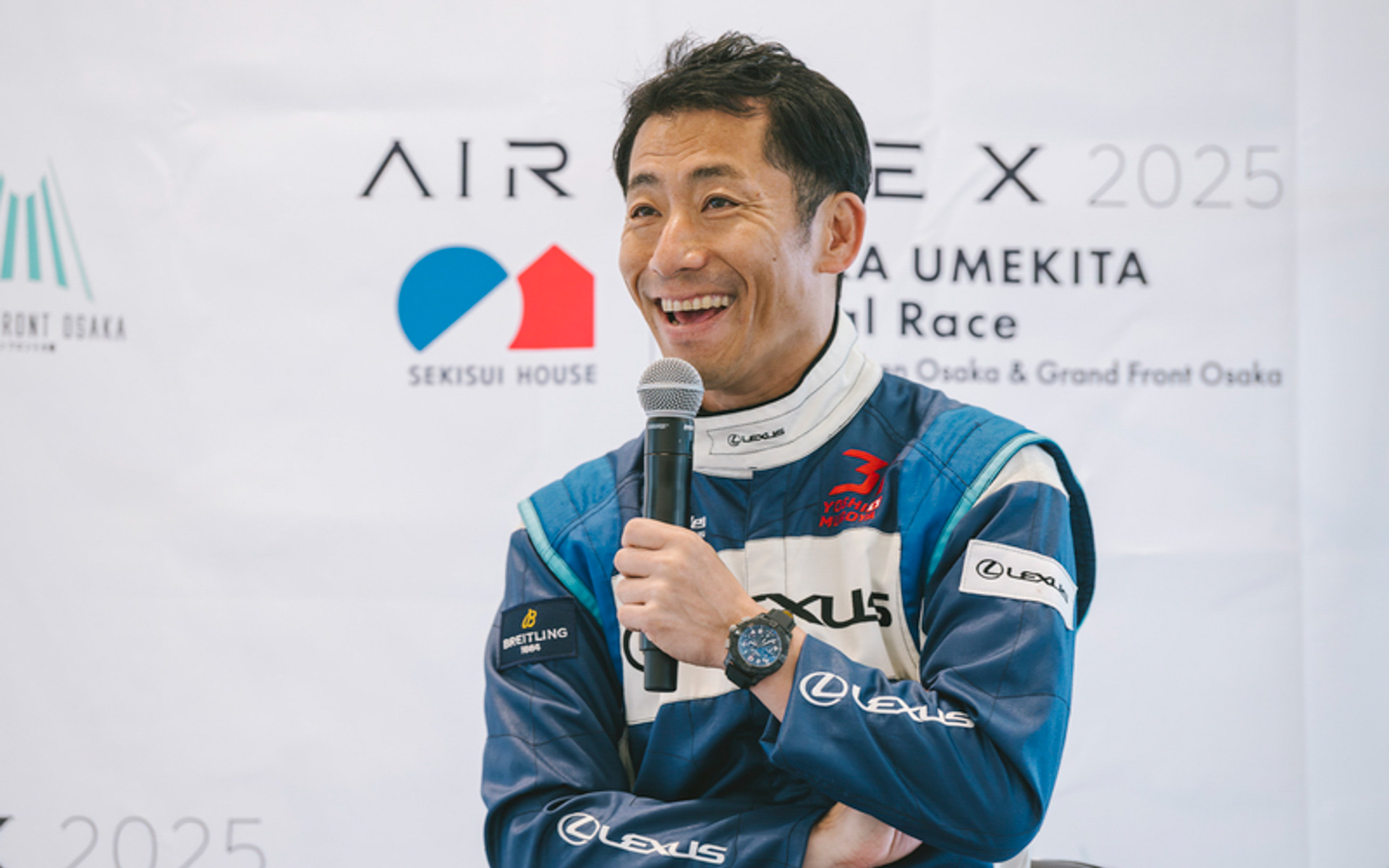 エアレースパイロット・室屋義秀選手（LEXUS PATHFINDER AIR RACING・日本）